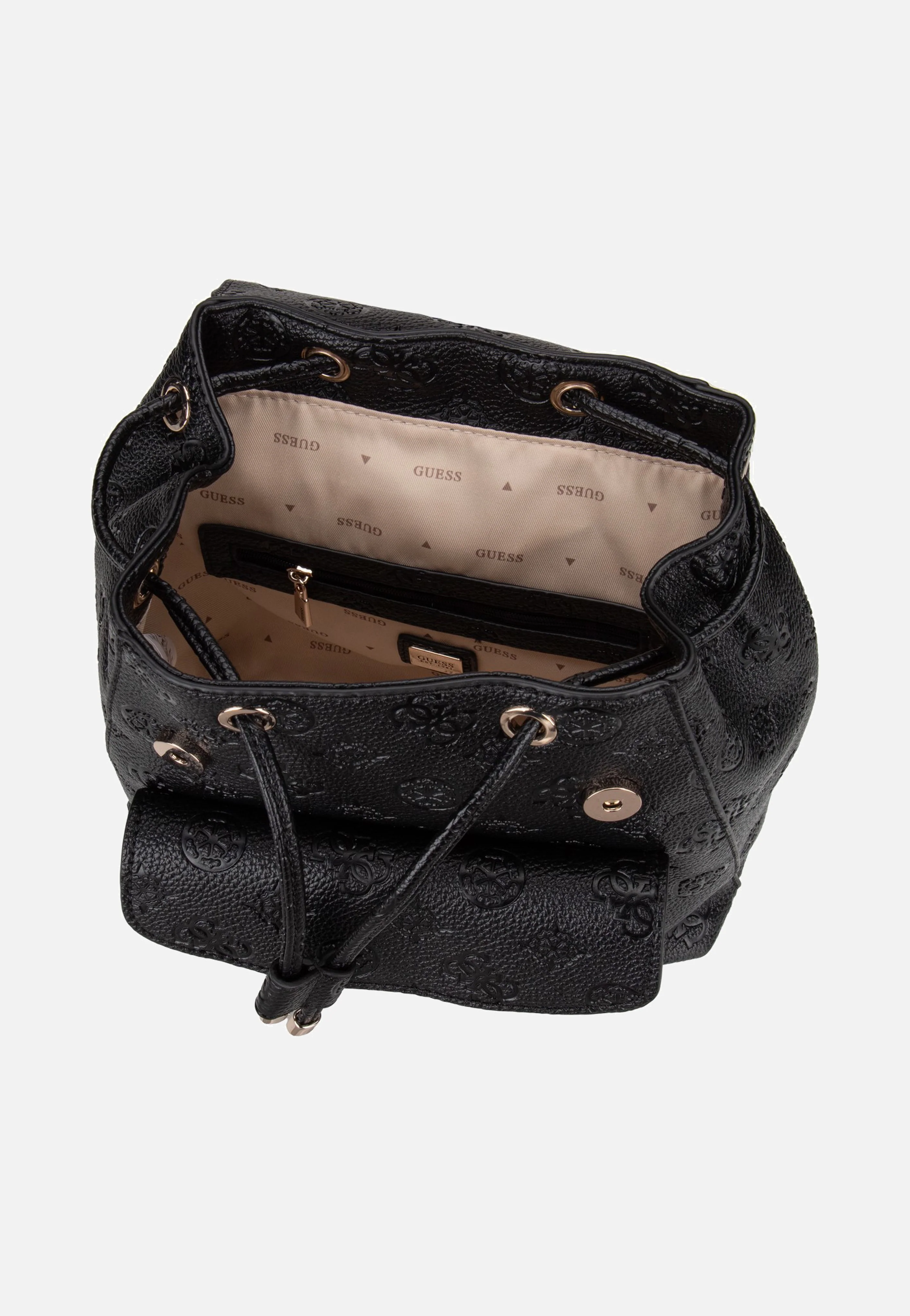 Cresidia II Sml Flap Black Logo - Rucksack - Image 5