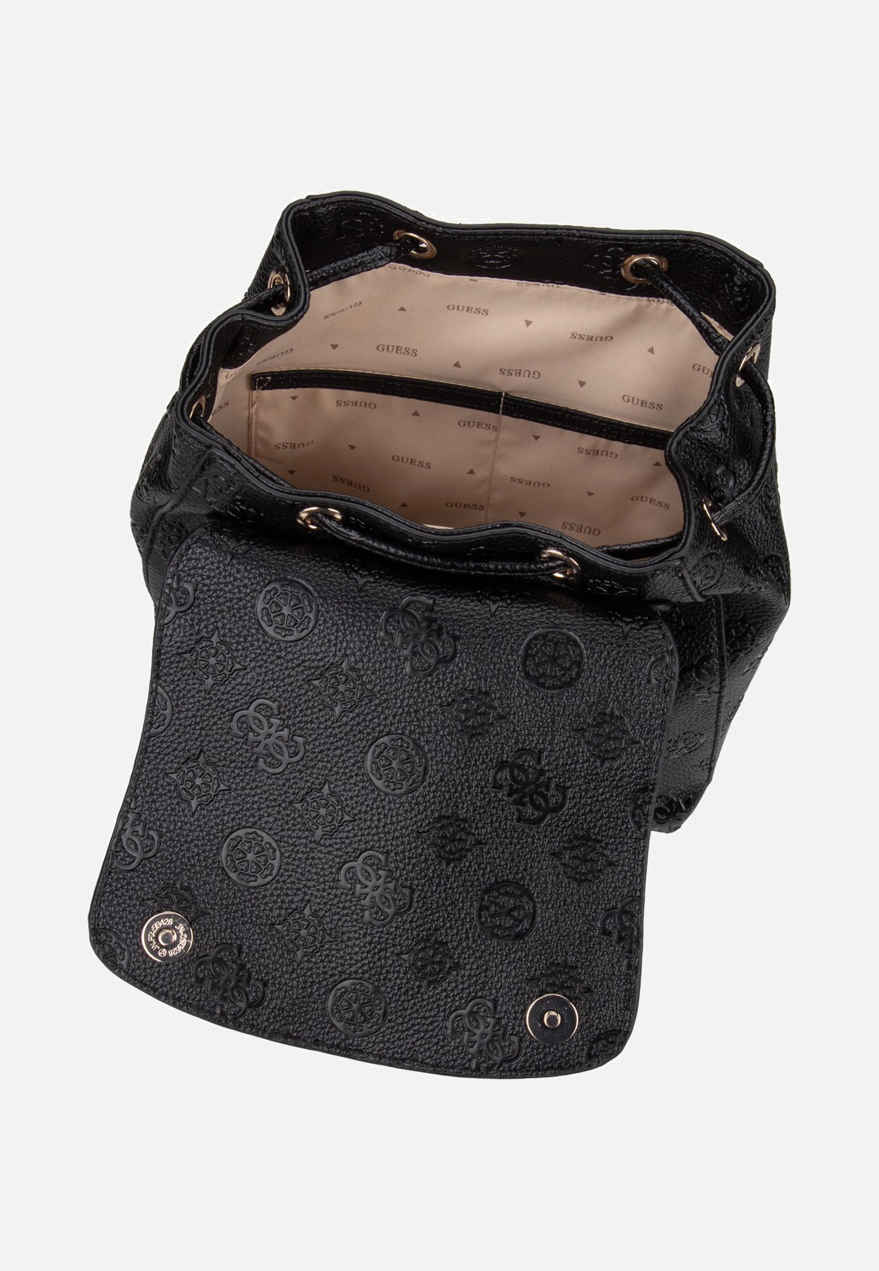 Cresidia II Sml Flap Black Logo - Rucksack - Image 6