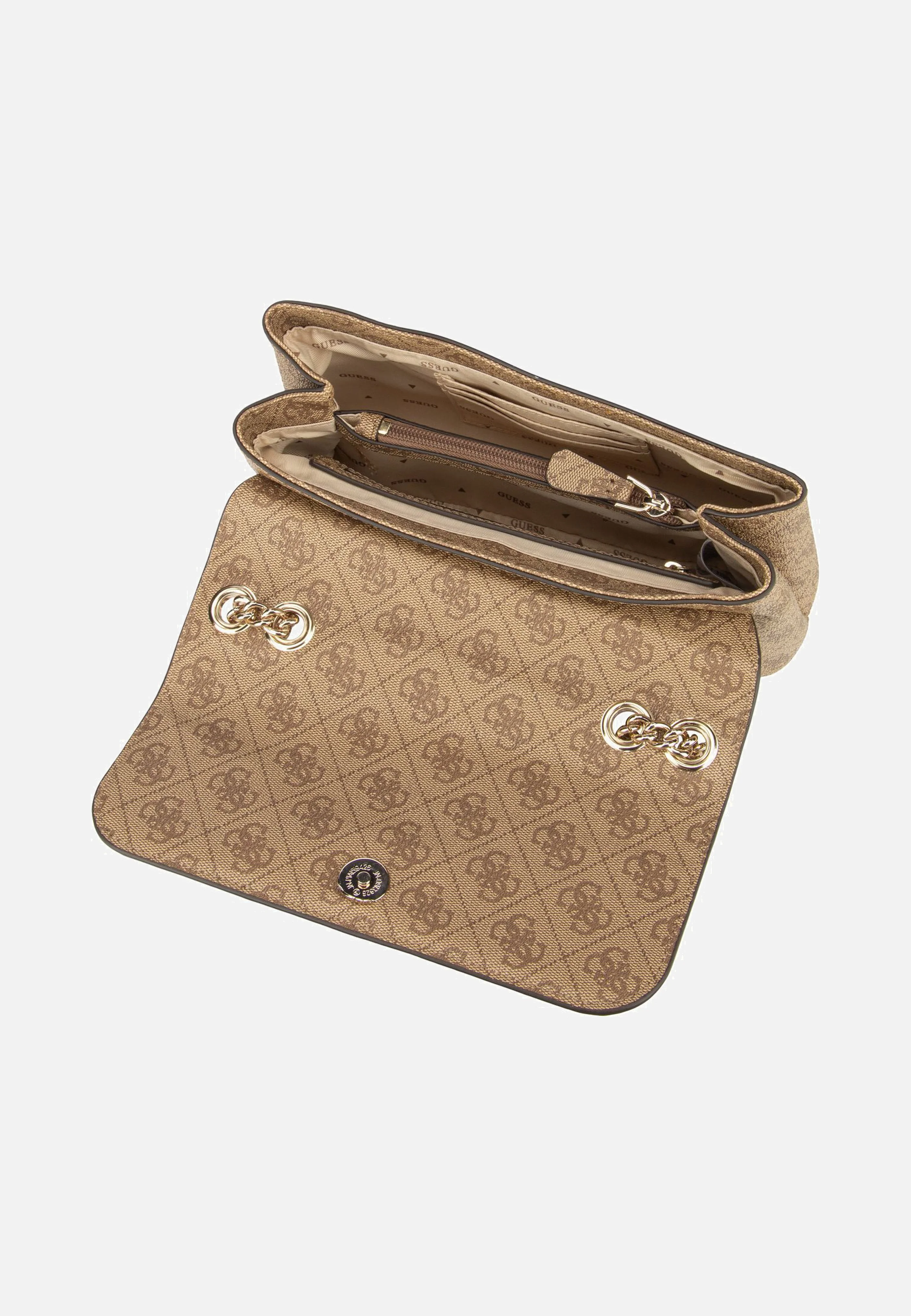 Eco Erica Conv Flap Logo 51020 Latte - Umhängetasche - Image 4