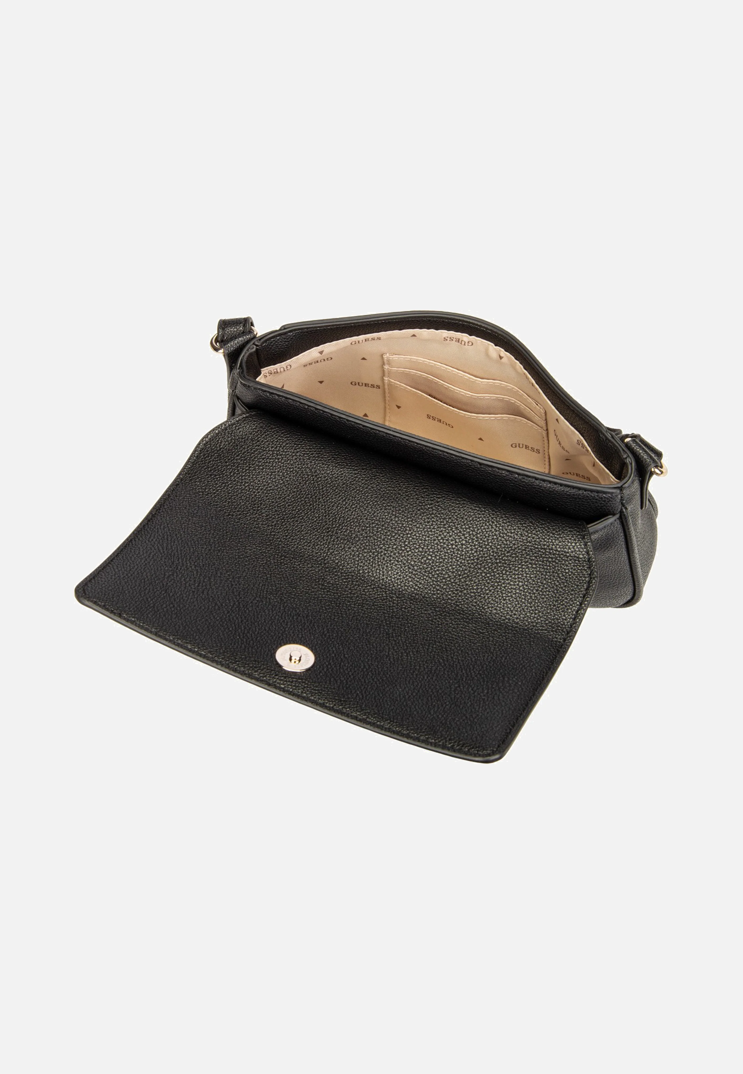 Isola Convertible Xbody Flap Black - Crossbody Bag - Image 6