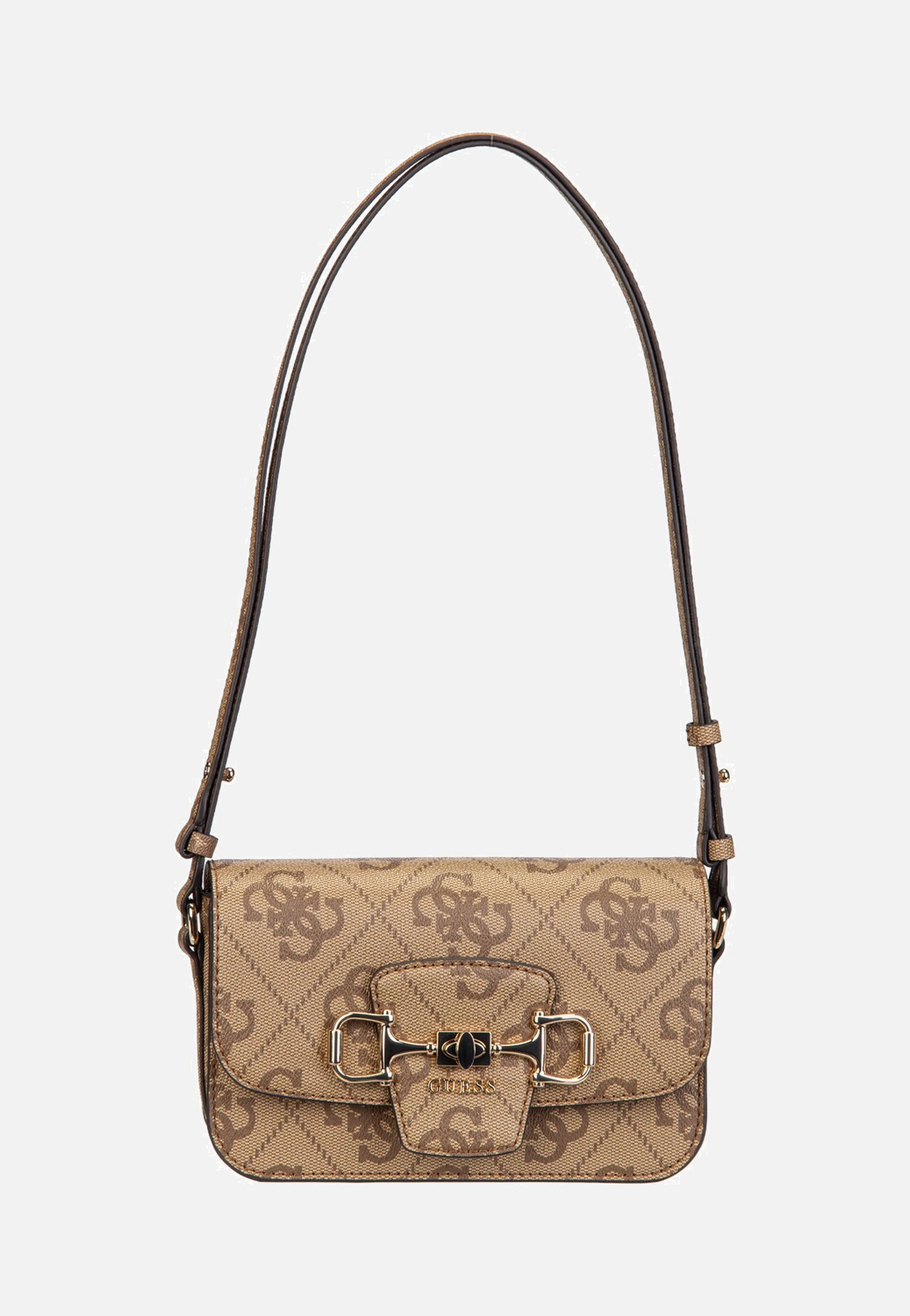 Janie Logo Conv Xbody Flap Latte Logo - Crossbody Bag - Image 2