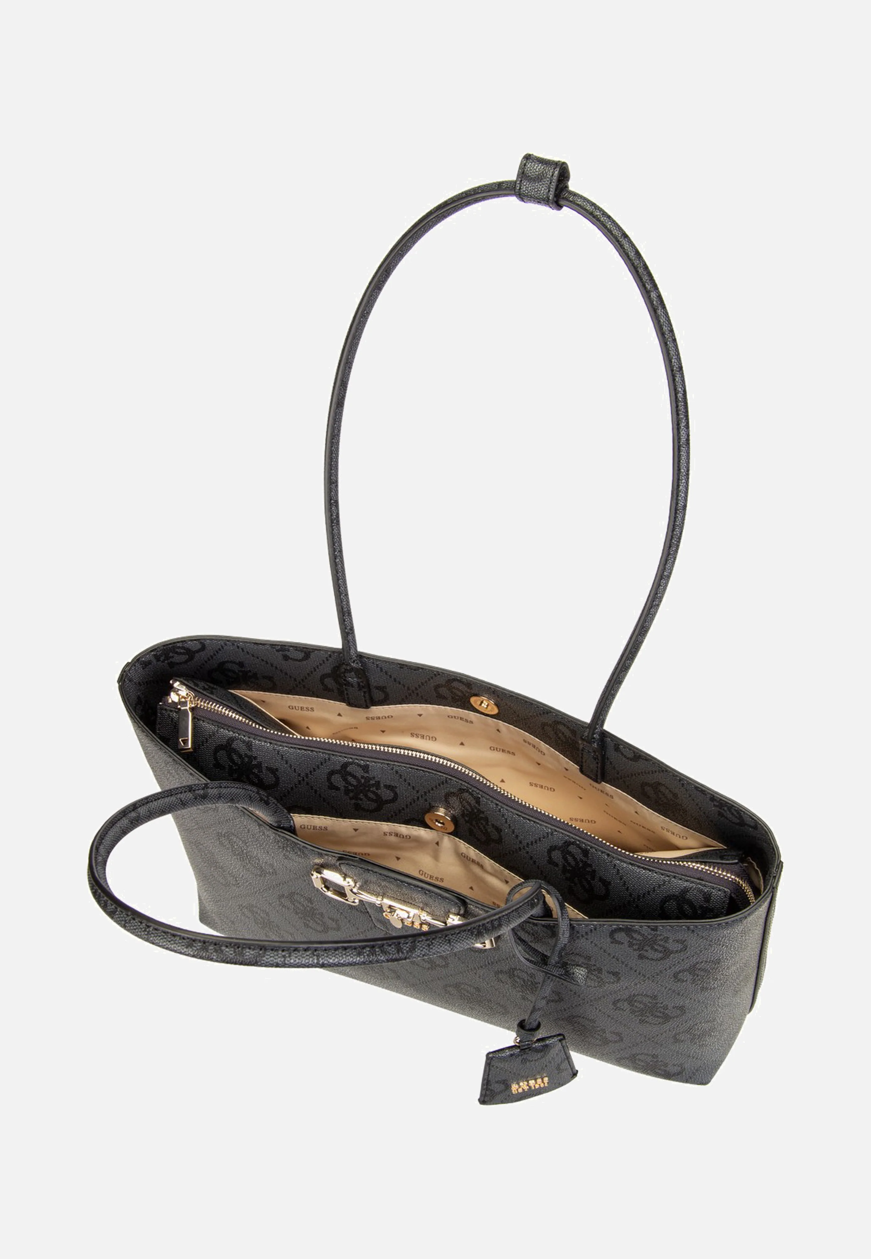 Janie Logo Girlfriend Carryall Coal Logo - Shopper - Image 7