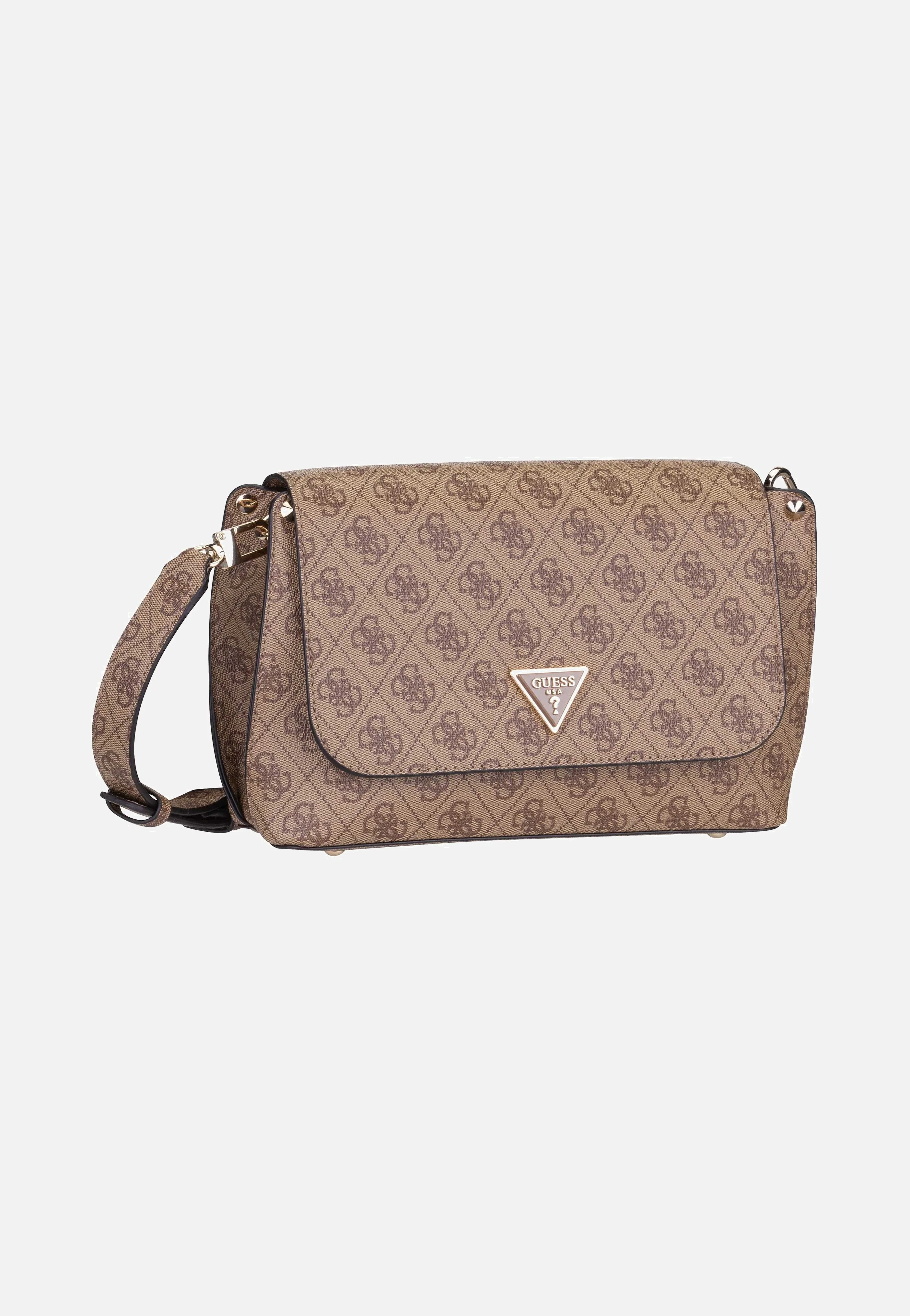 Meridian II Flap CB 74200 Logo Latte - Crossbody Bag