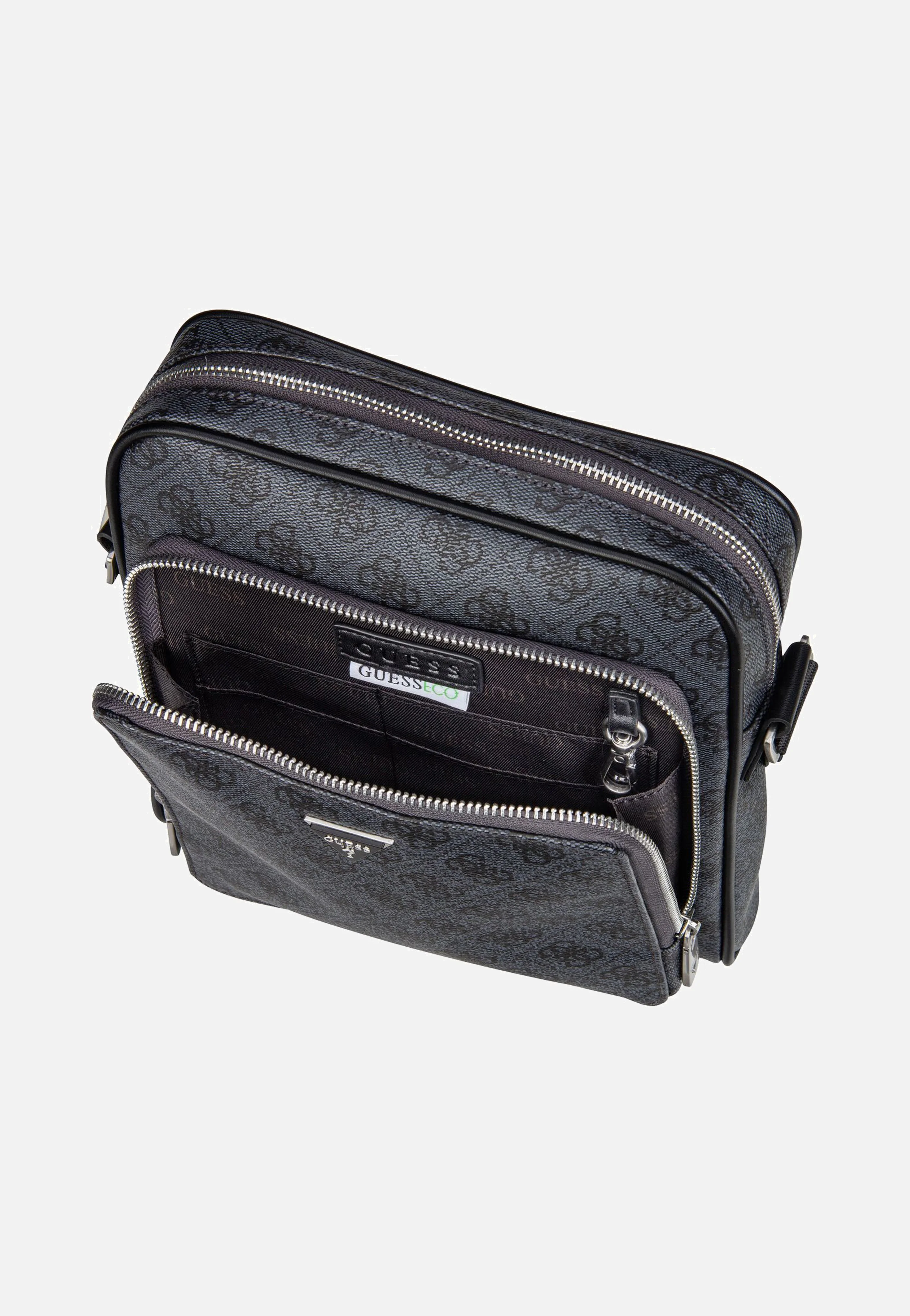 Milano 4G Eco Top Zip Black - Crossbody Bag - Image 3