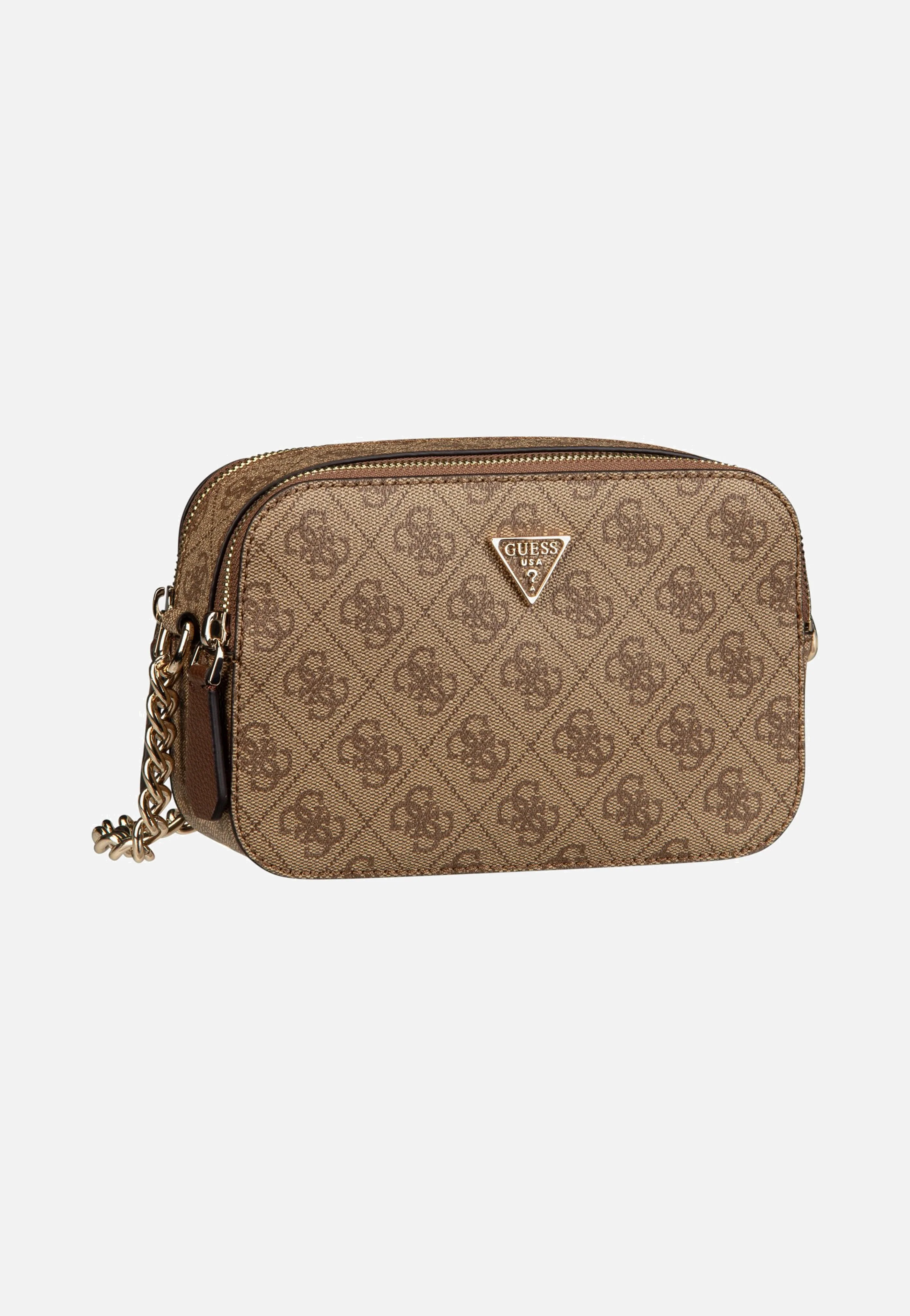 Noelle II CB Camera Logo 72140 Latte Logo/Brown - Crossbody Bag