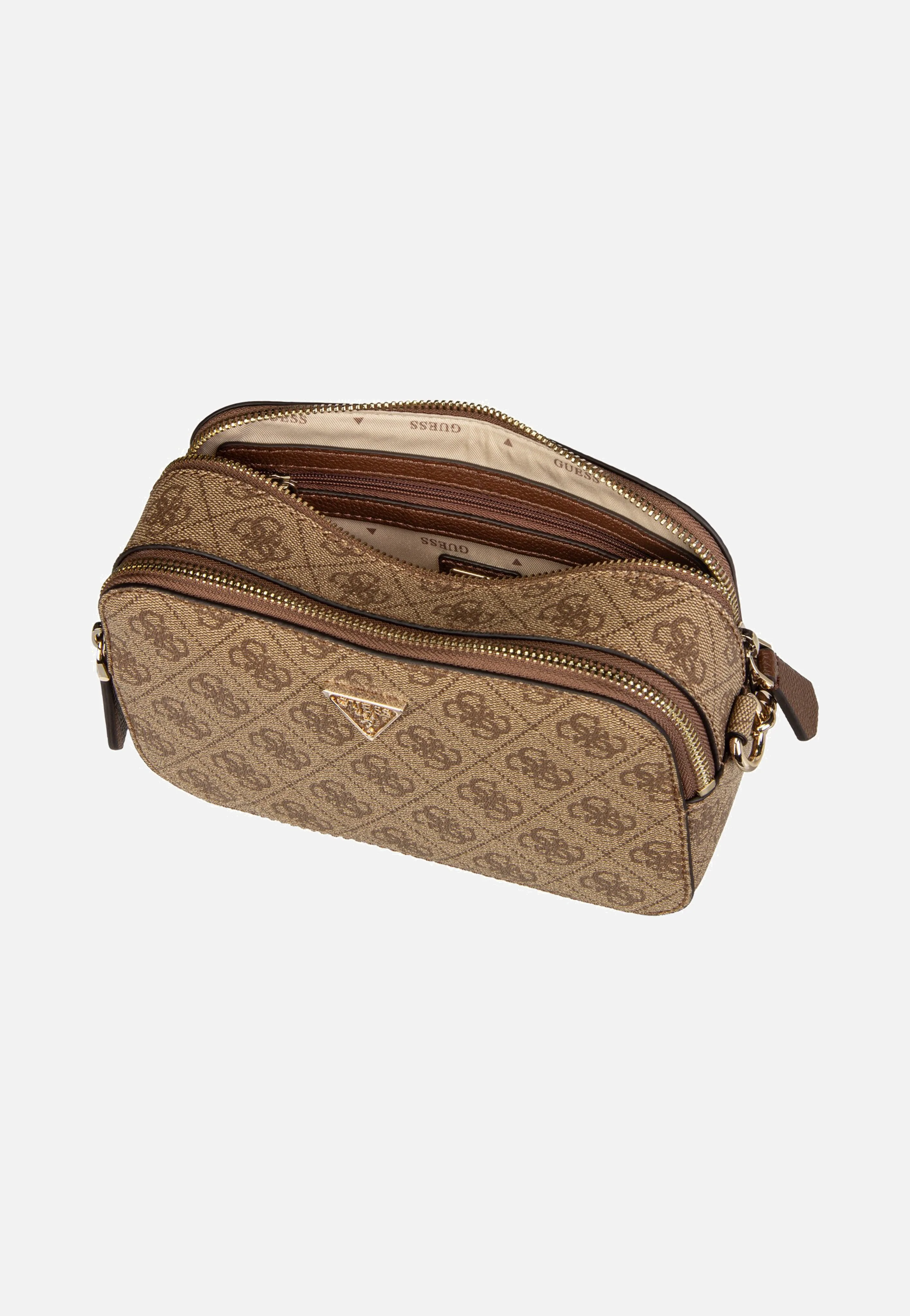 Noelle II CB Camera Logo 72140 Latte Logo/Brown - Crossbody Bag - Image 5