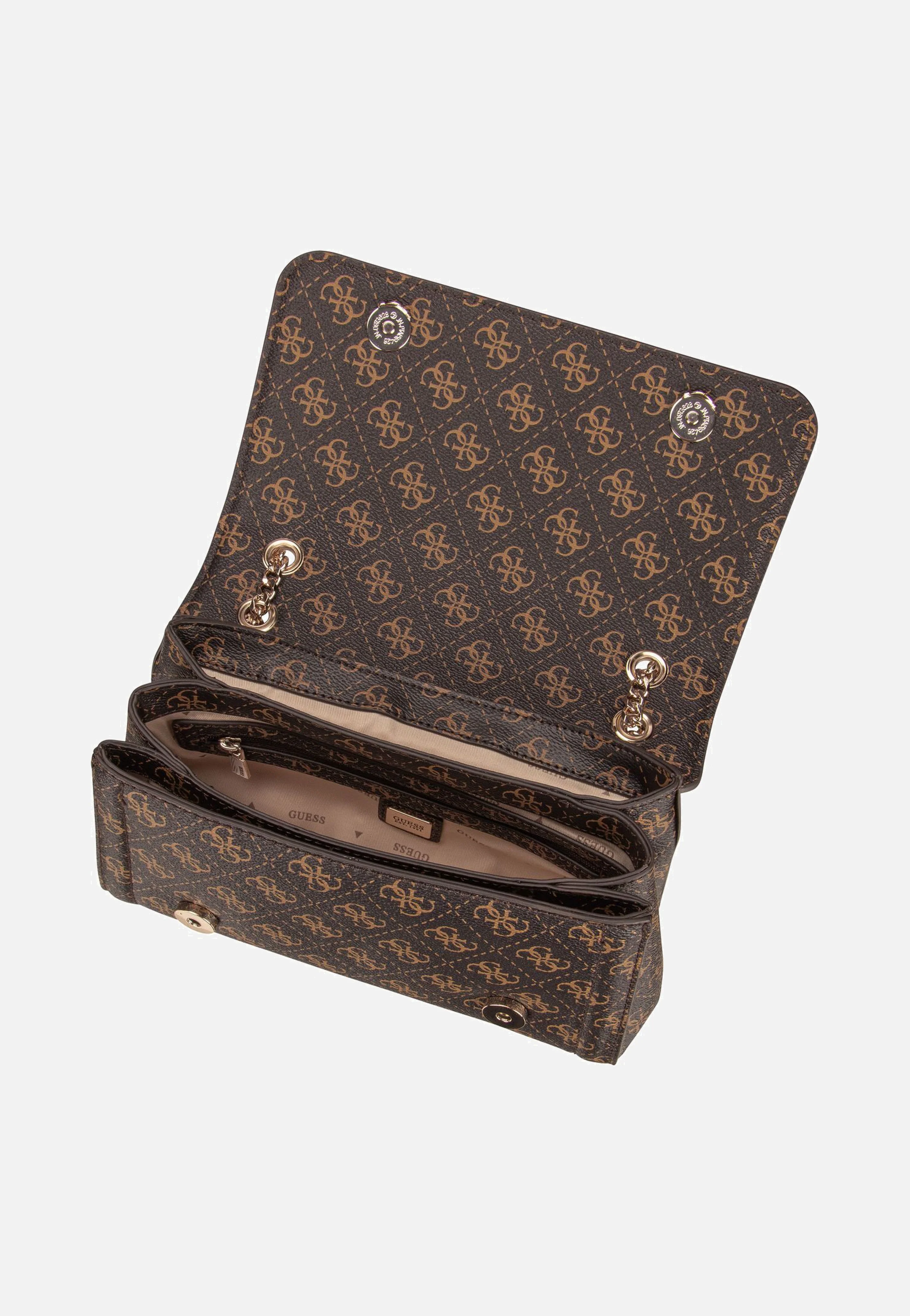 Noelle II Conv XBody Flap 72210 Logo Brown - Umhängetasche - Image 3