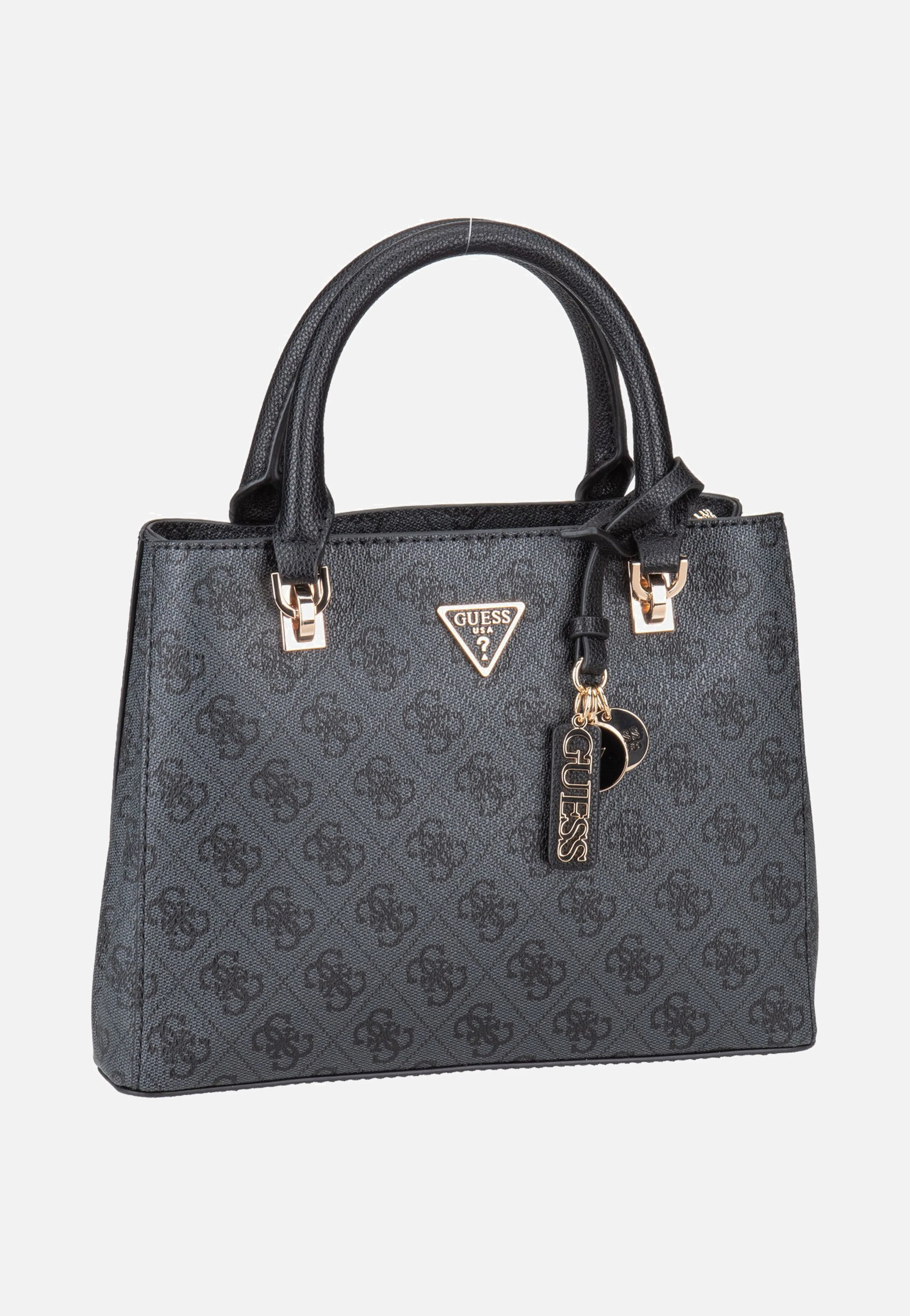 Noelle II Sml Multi Comp Coal Logo - Satchel