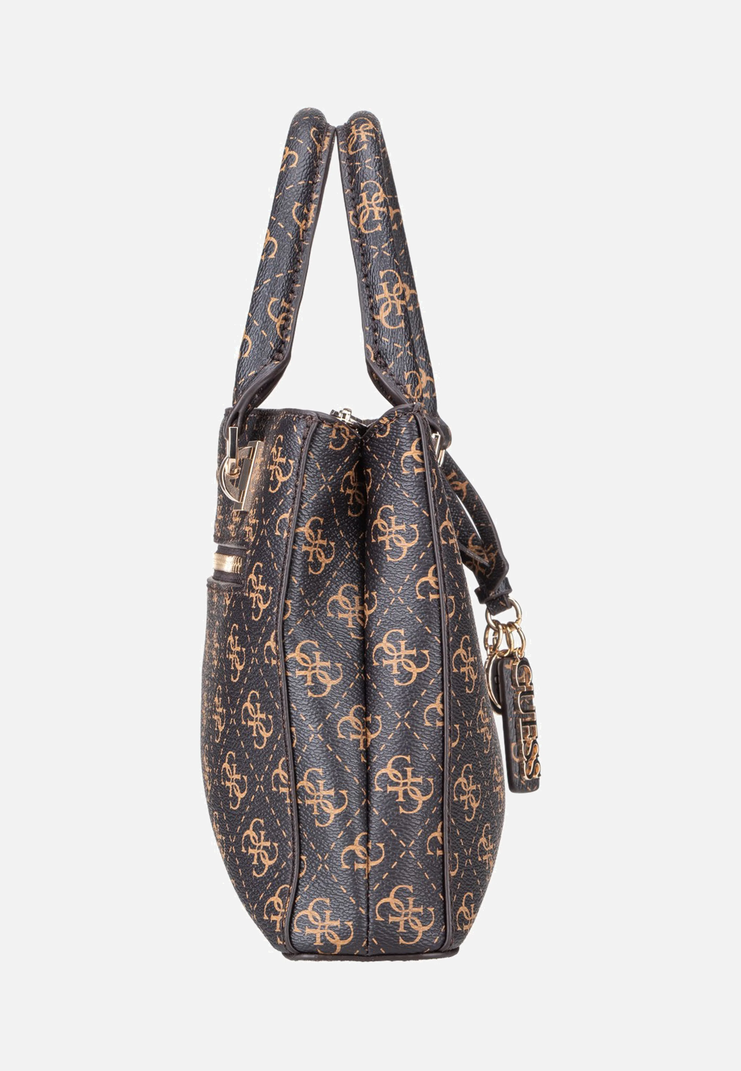 Noelle II Sml Multi Comp Stchl Brown Logo - Satchel - Image 4