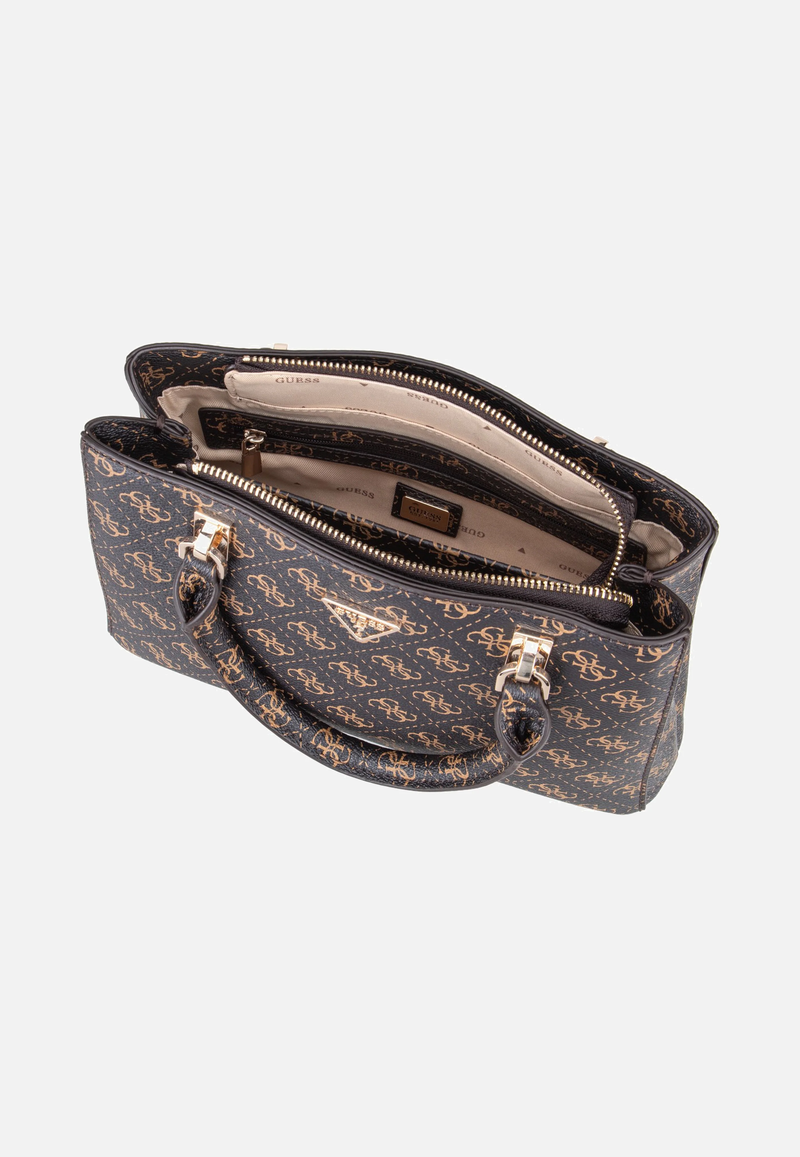 Noelle II Sml Multi Comp Stchl Brown Logo - Satchel - Image 5