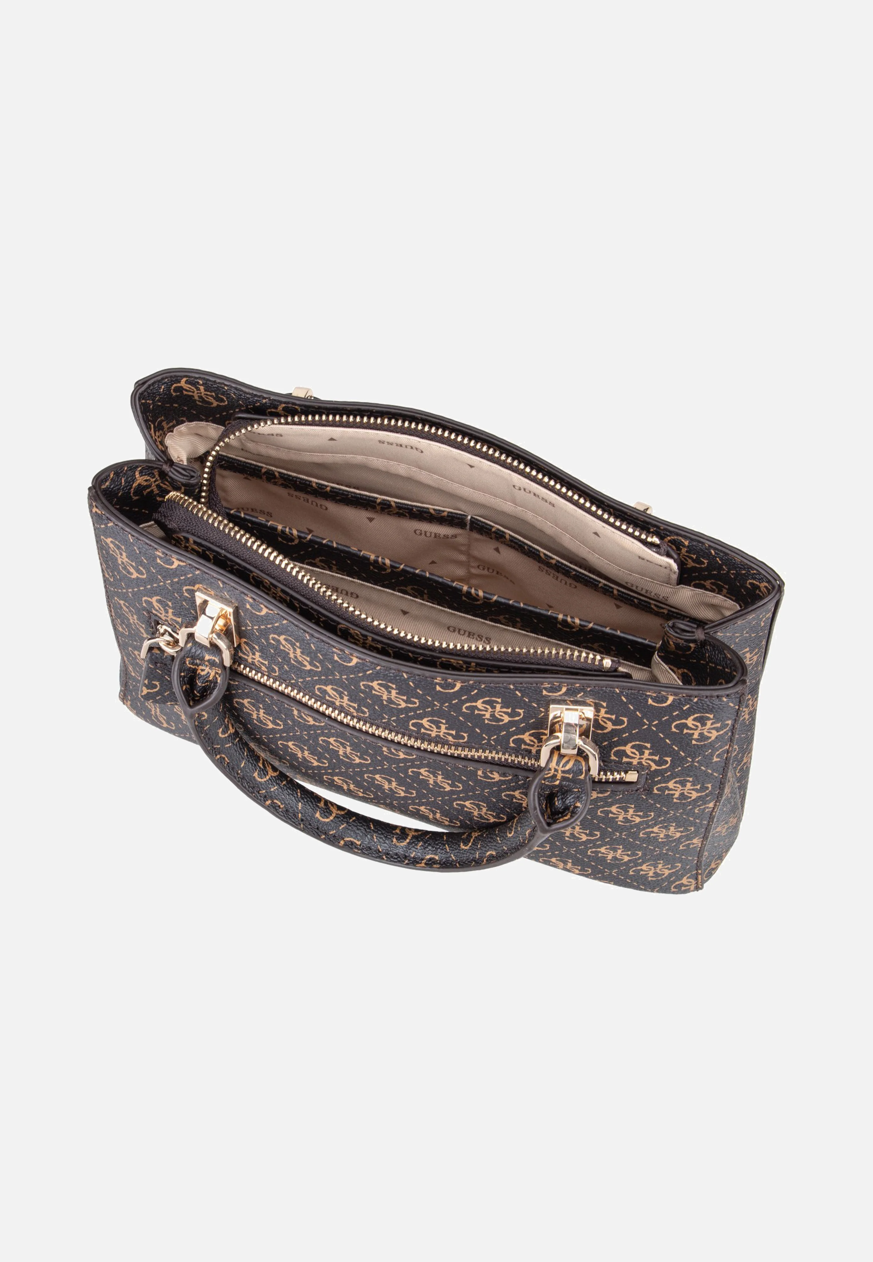 Noelle II Sml Multi Comp Stchl Brown Logo - Satchel - Image 6