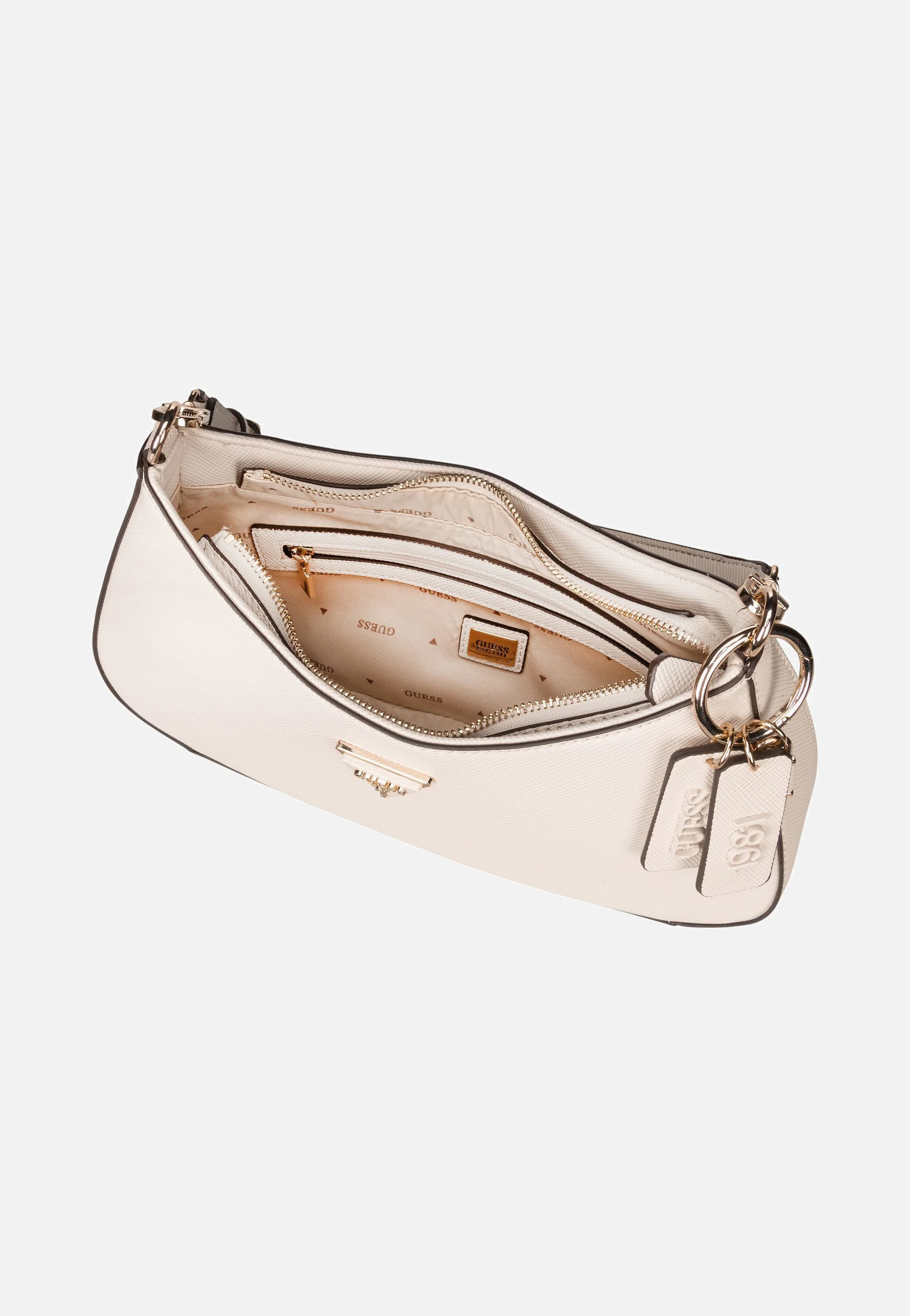 Noelle II Top Zip SHB 72180 Bone - Umhängetasche - Image 3