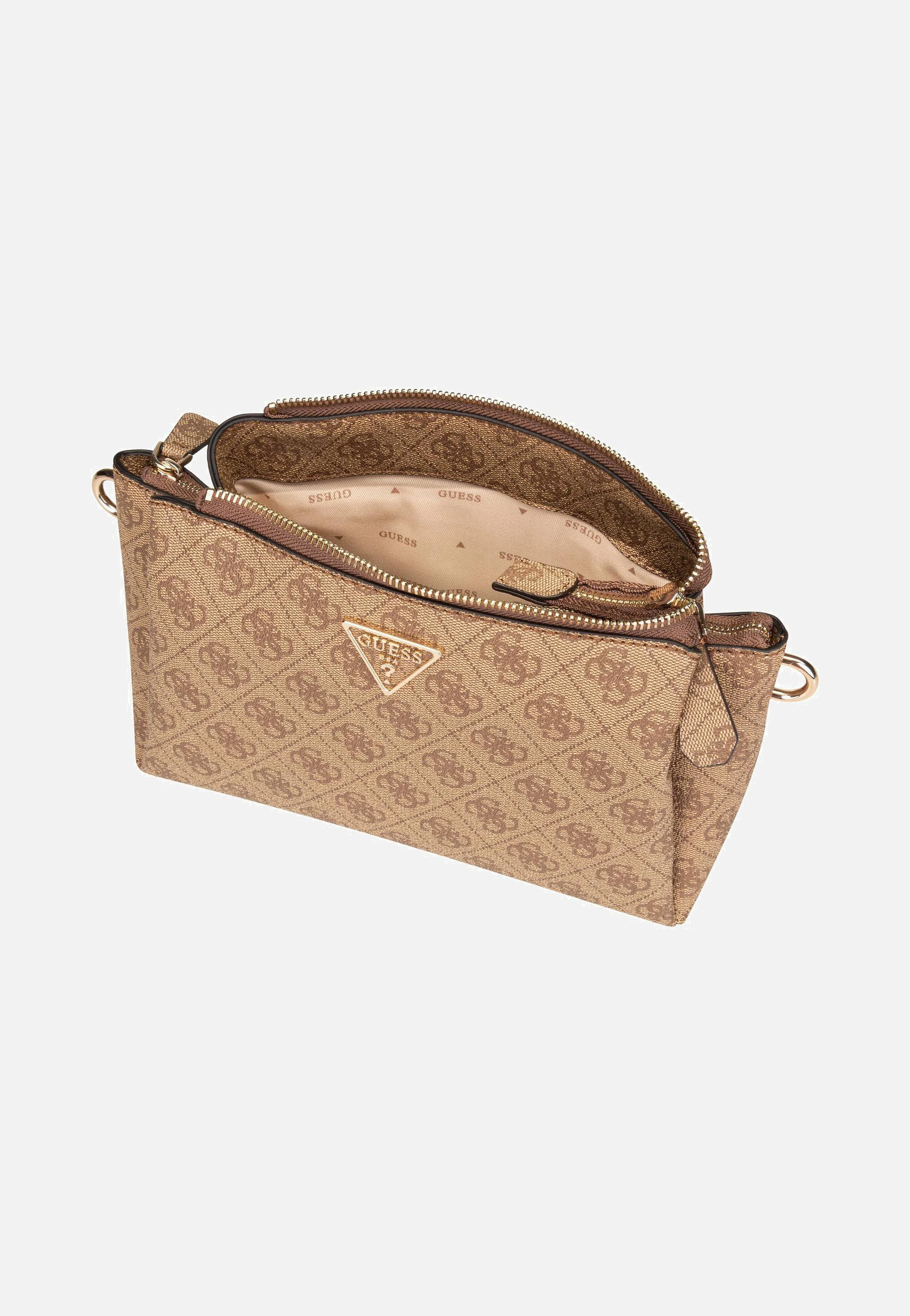 Noelle II Tri Comp CB 72120 Logo Latte/Brown - Crossbody Bag - Image 5