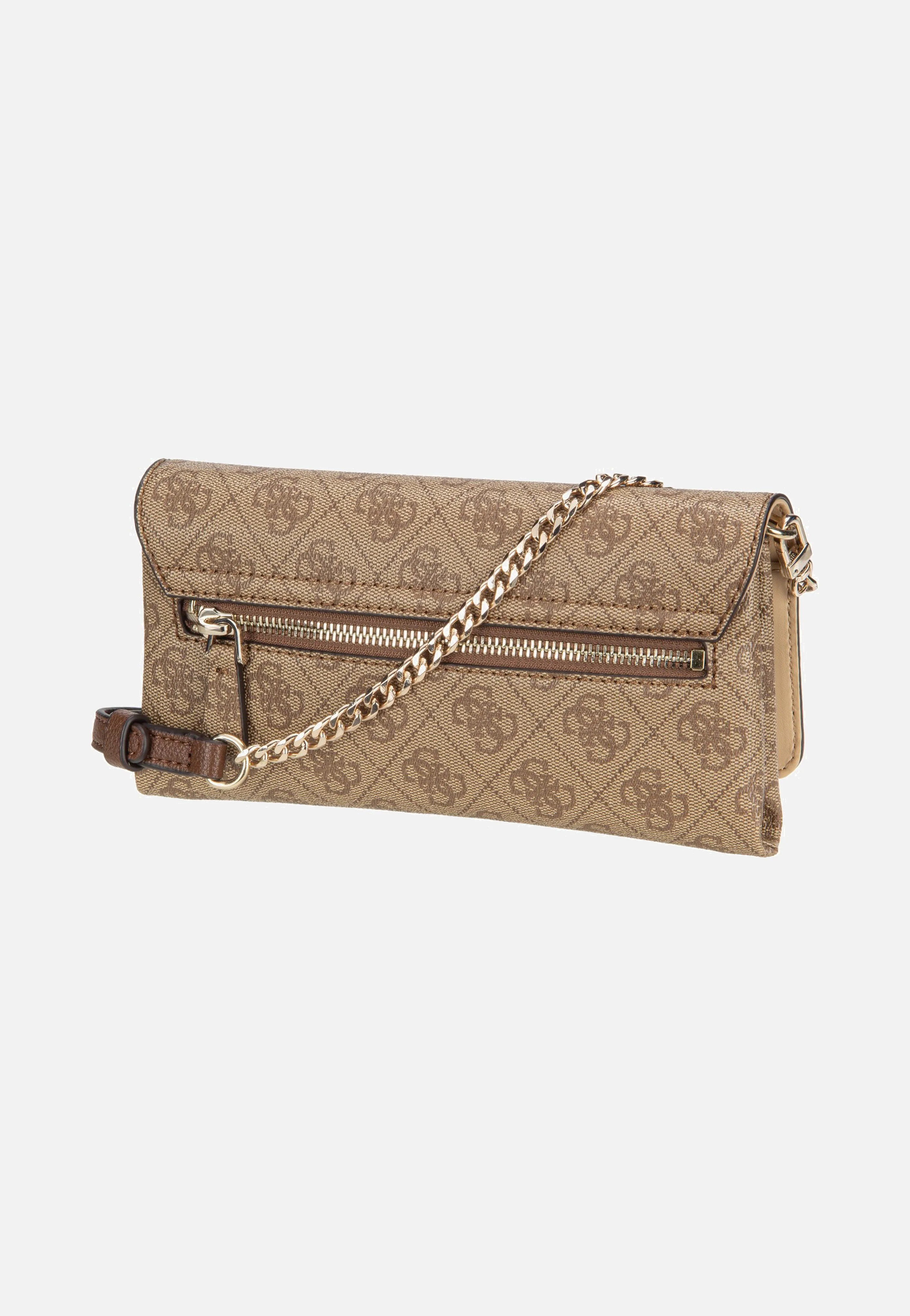 Noelle II Xbody Flap Organizer Latte Logo/Brown - Clutch - Image 3