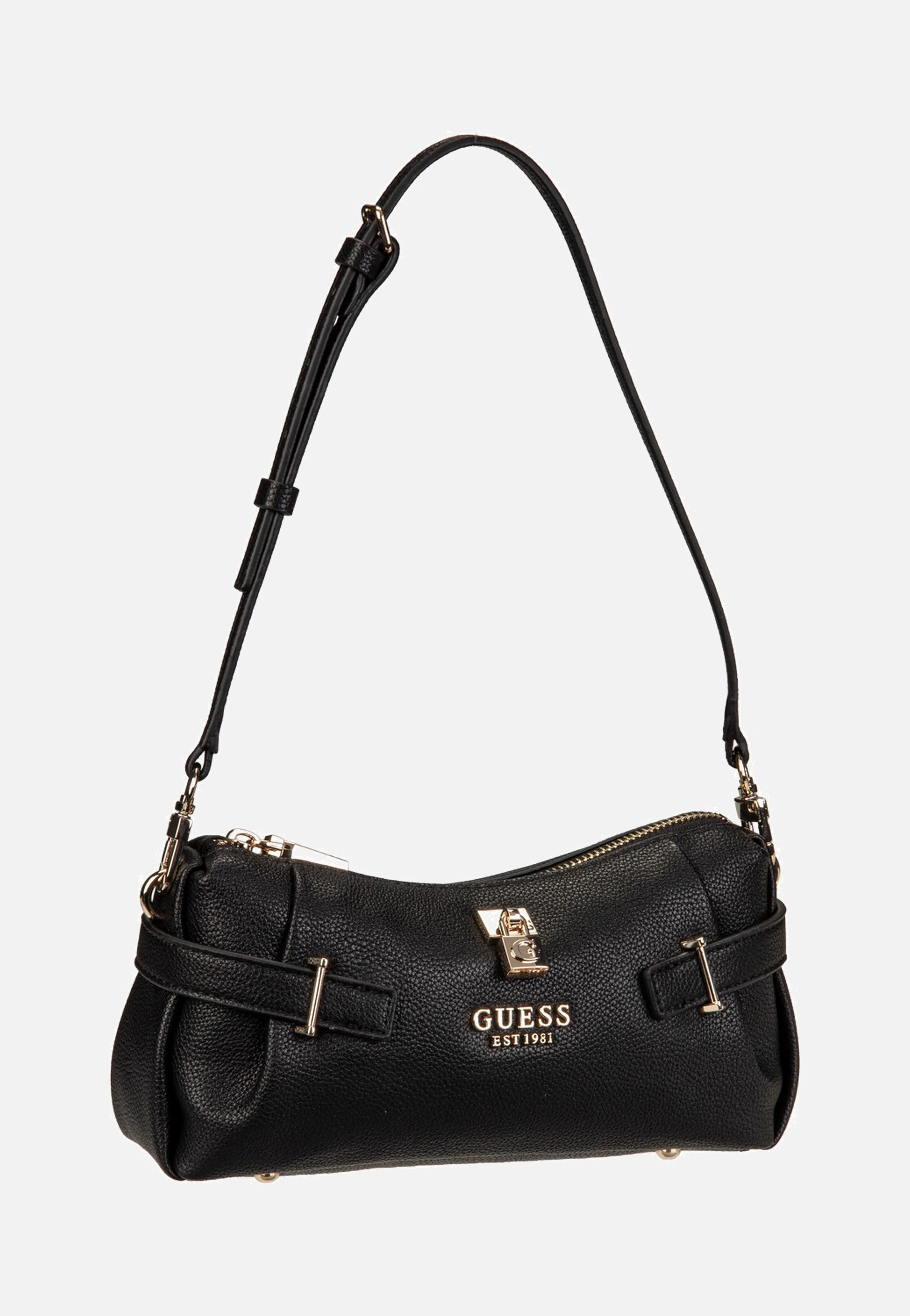 Yesba Mini Top Zip Black - Umhängetasche