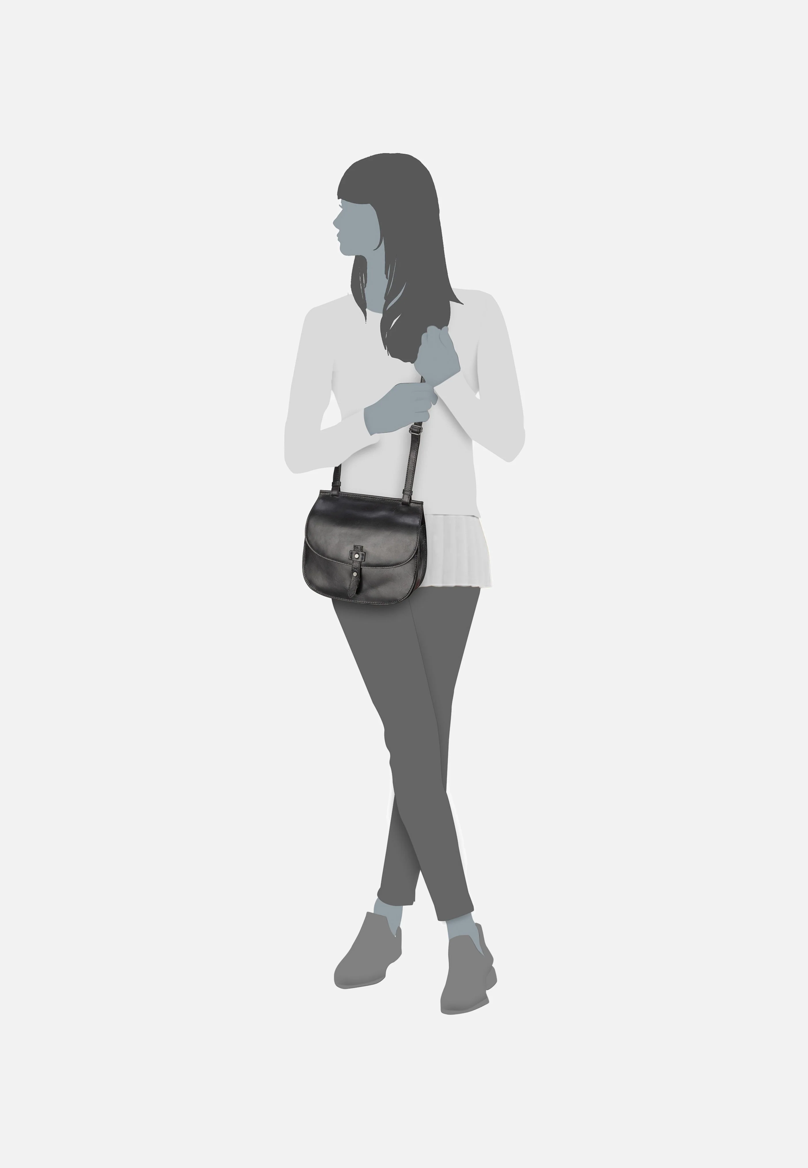 Aberdeen S Schwarz - Saddle Bag - Image 6