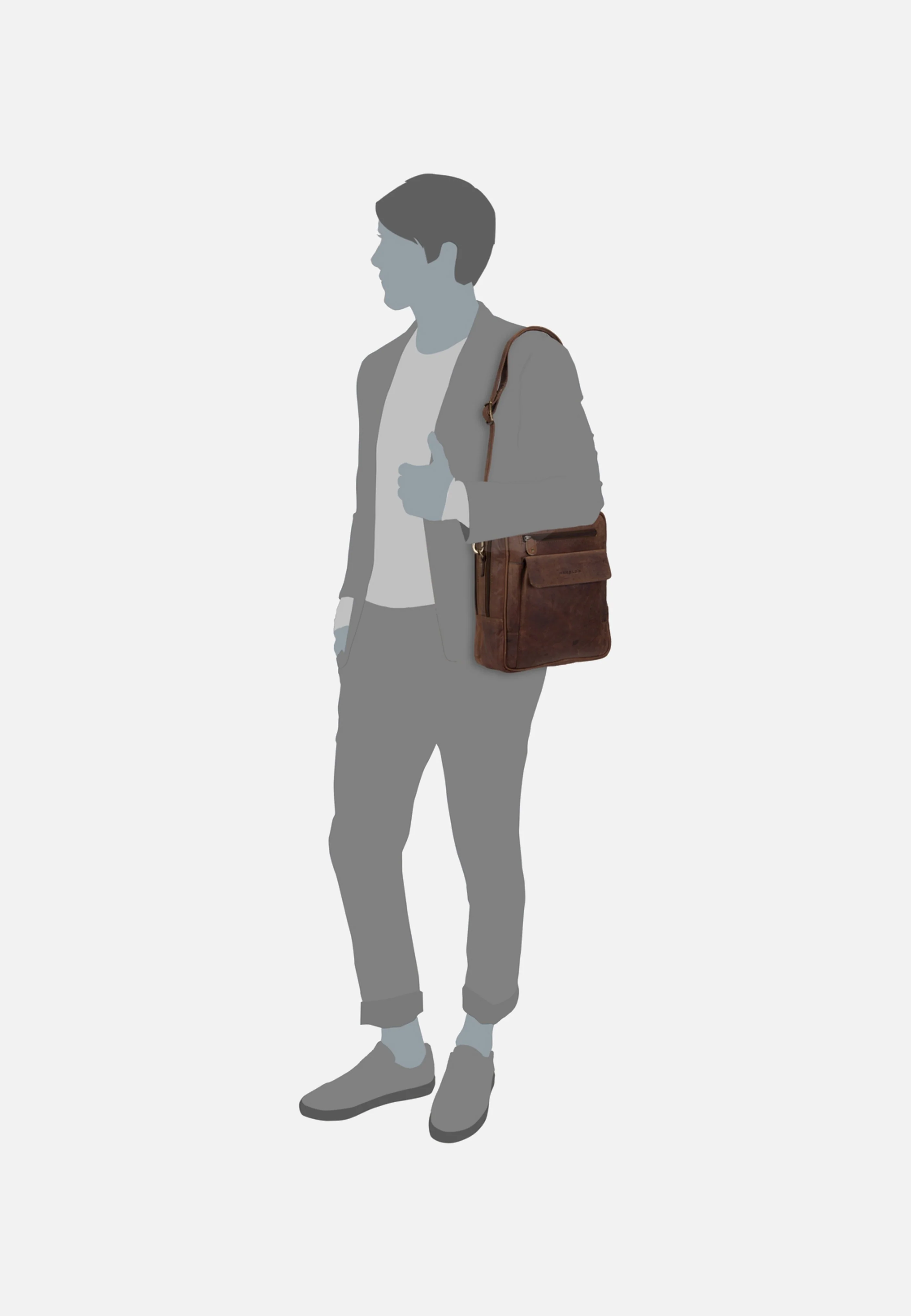 Antic 4178 L Natur - Crossbody Bag - Image 6