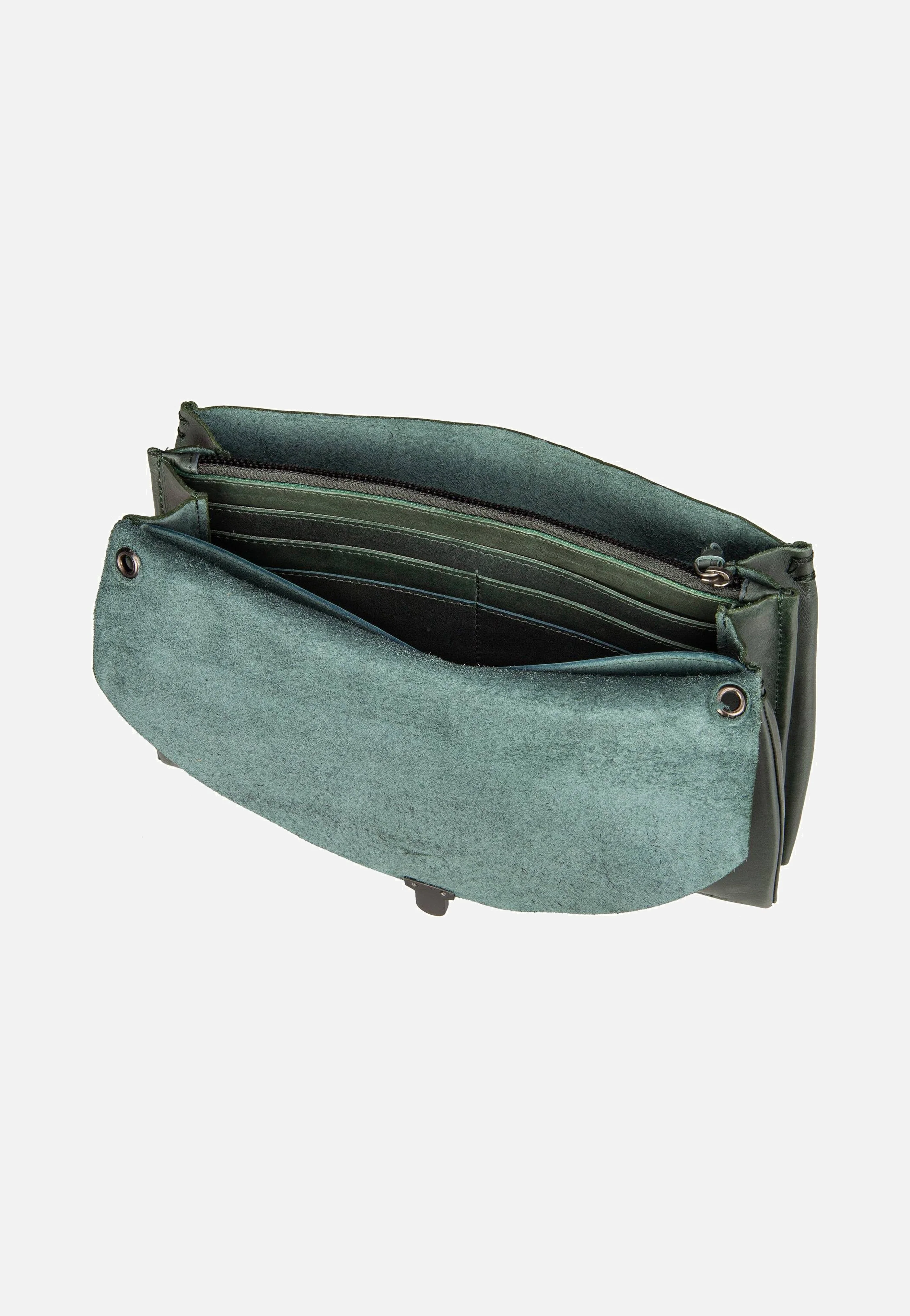 Fold Handbag Clutch L FO3 Grün - Crossbody Bag - Image 3