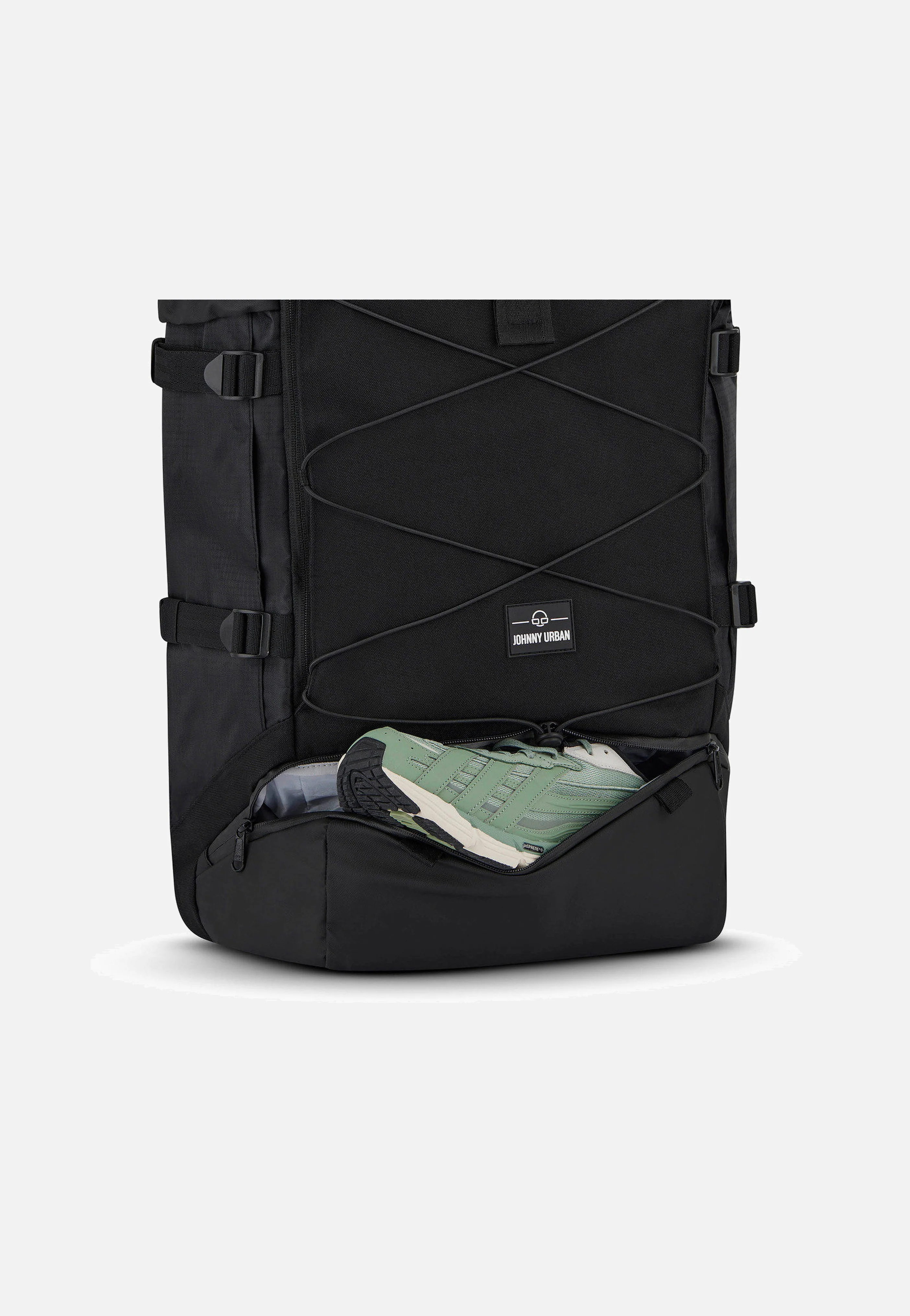 Allen XL Travel Schwarz - Rolltop Rucksack - Image 7