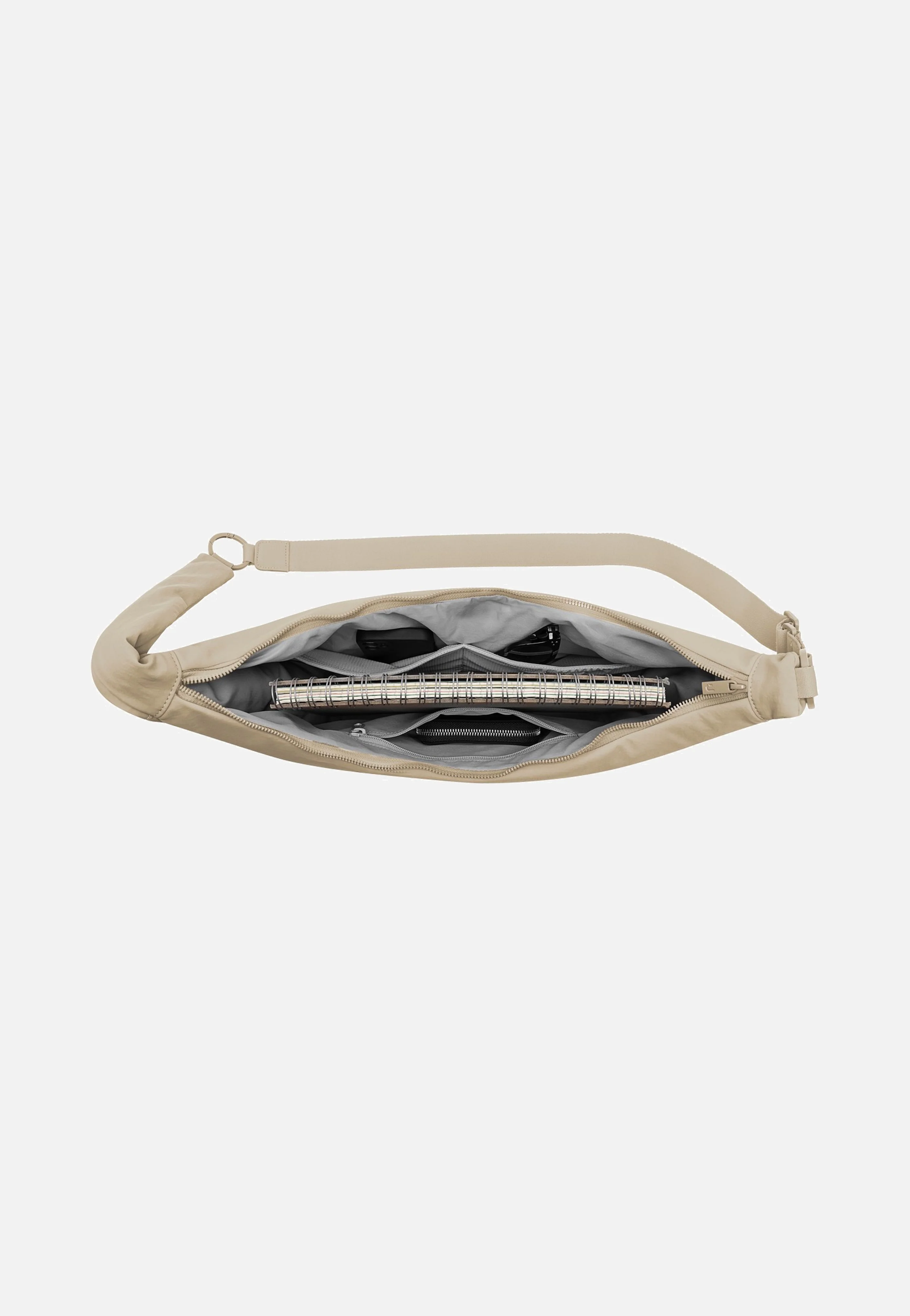 Lou Large Beige - Crossbody Bag - Image 6