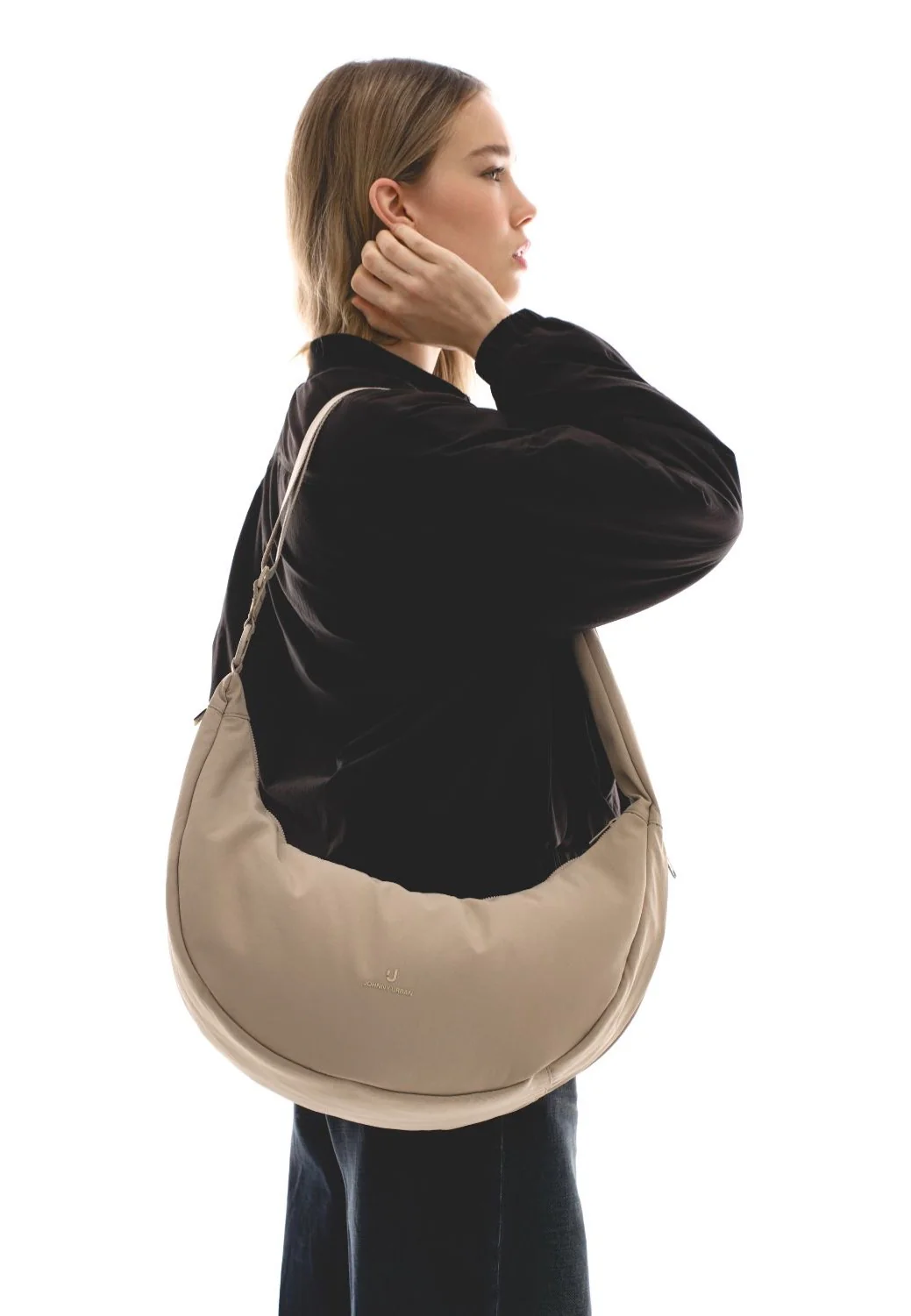 Lou Large Beige - Crossbody Bag - Image 8