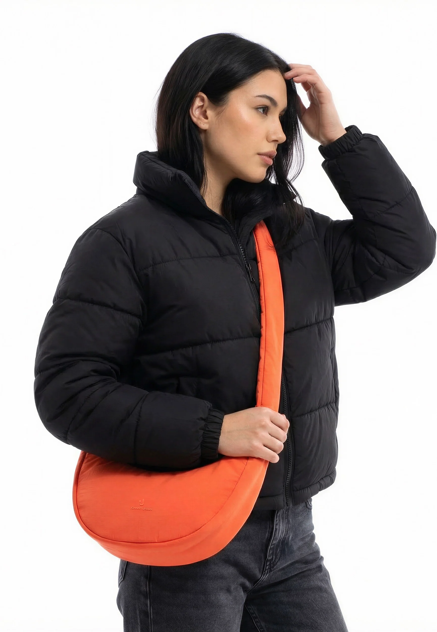 Lou Medium Coral - Crossbody Bag - Image 7