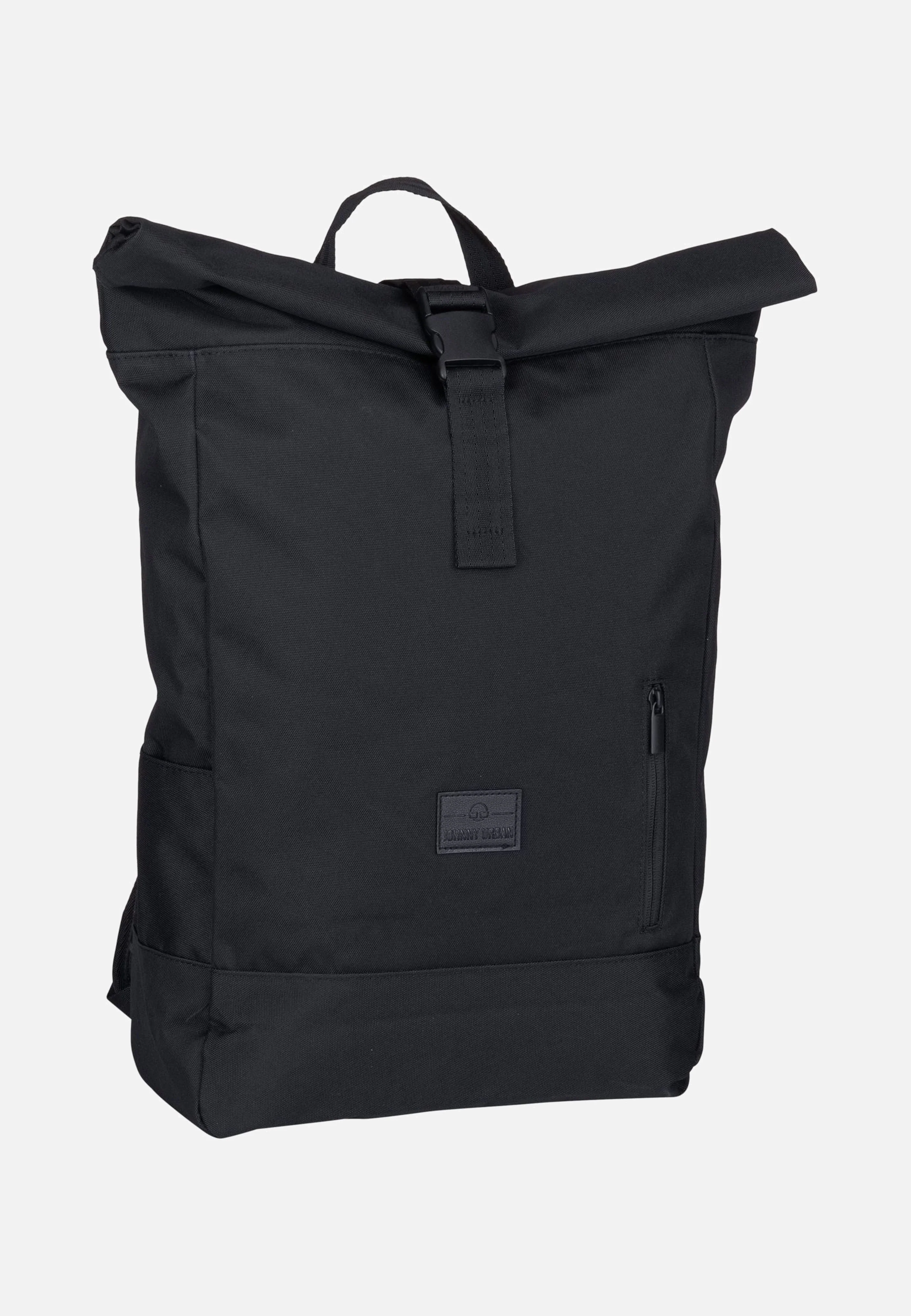 Robin Large Schwarz - Rolltop Rucksack