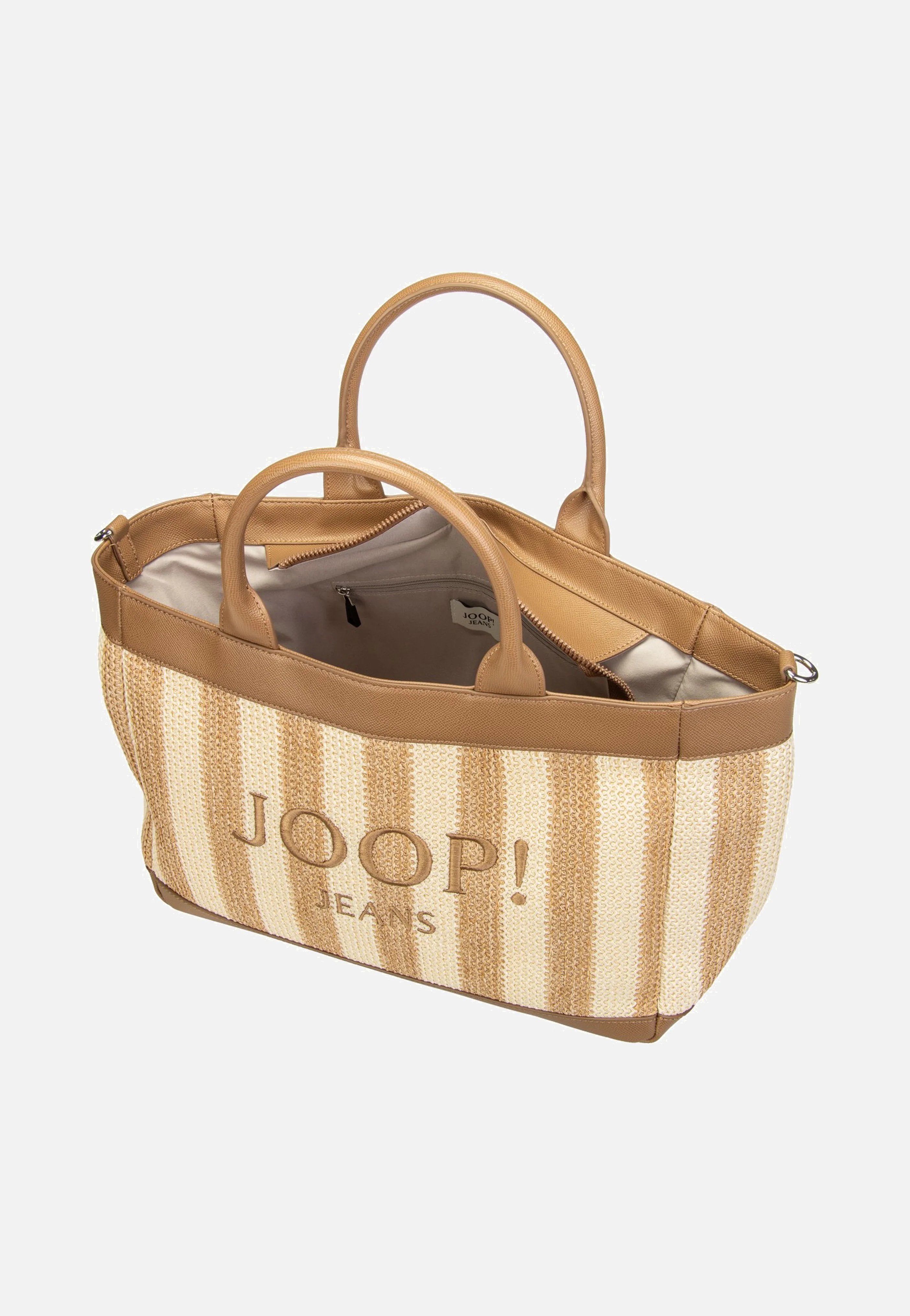 Calduccio Spiaggia Yvette LHZ Tannin - Henkeltasche - Image 5