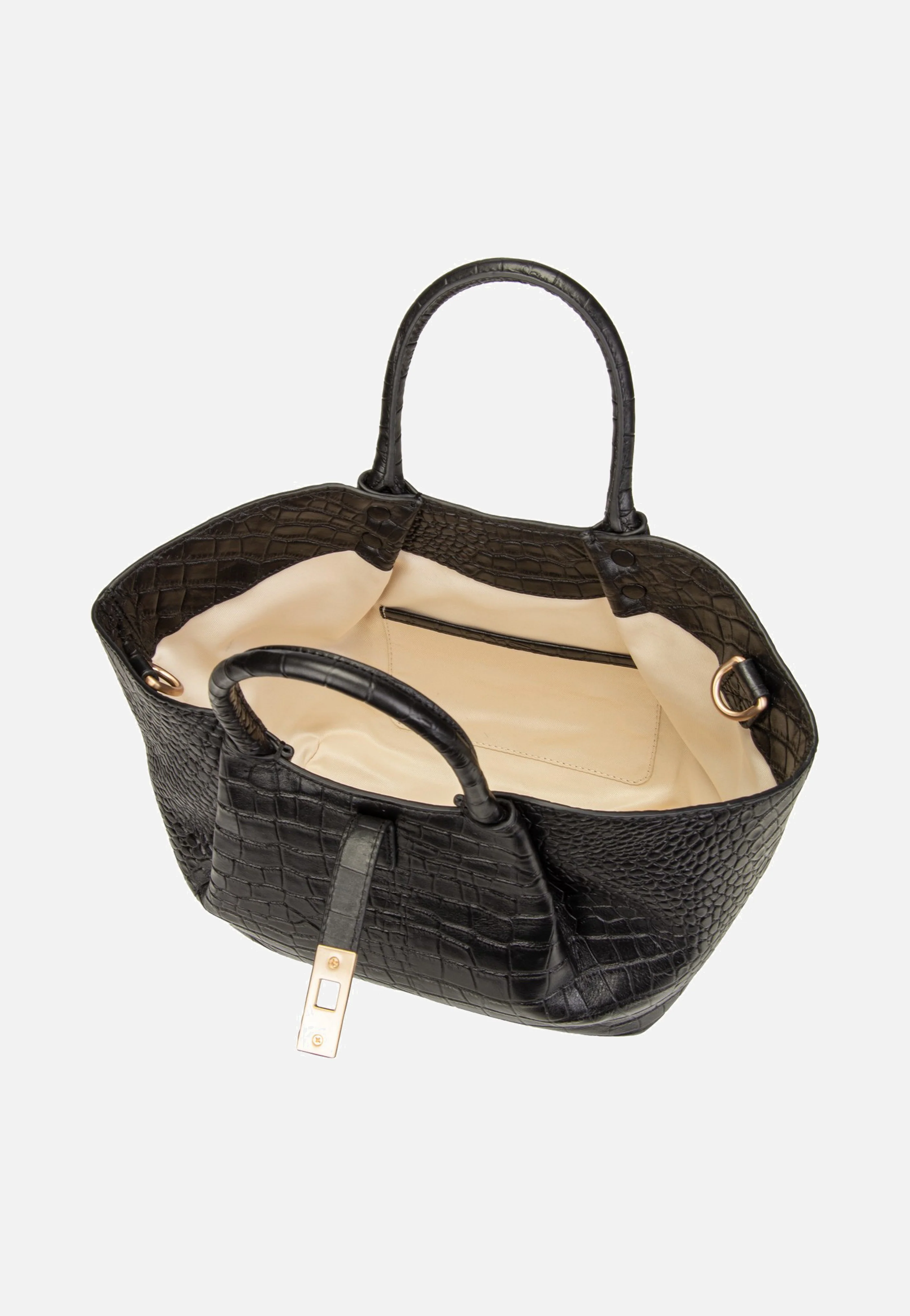 Coccodrillo Sheryl Handbag SHO Black - Henkeltasche - Image 6