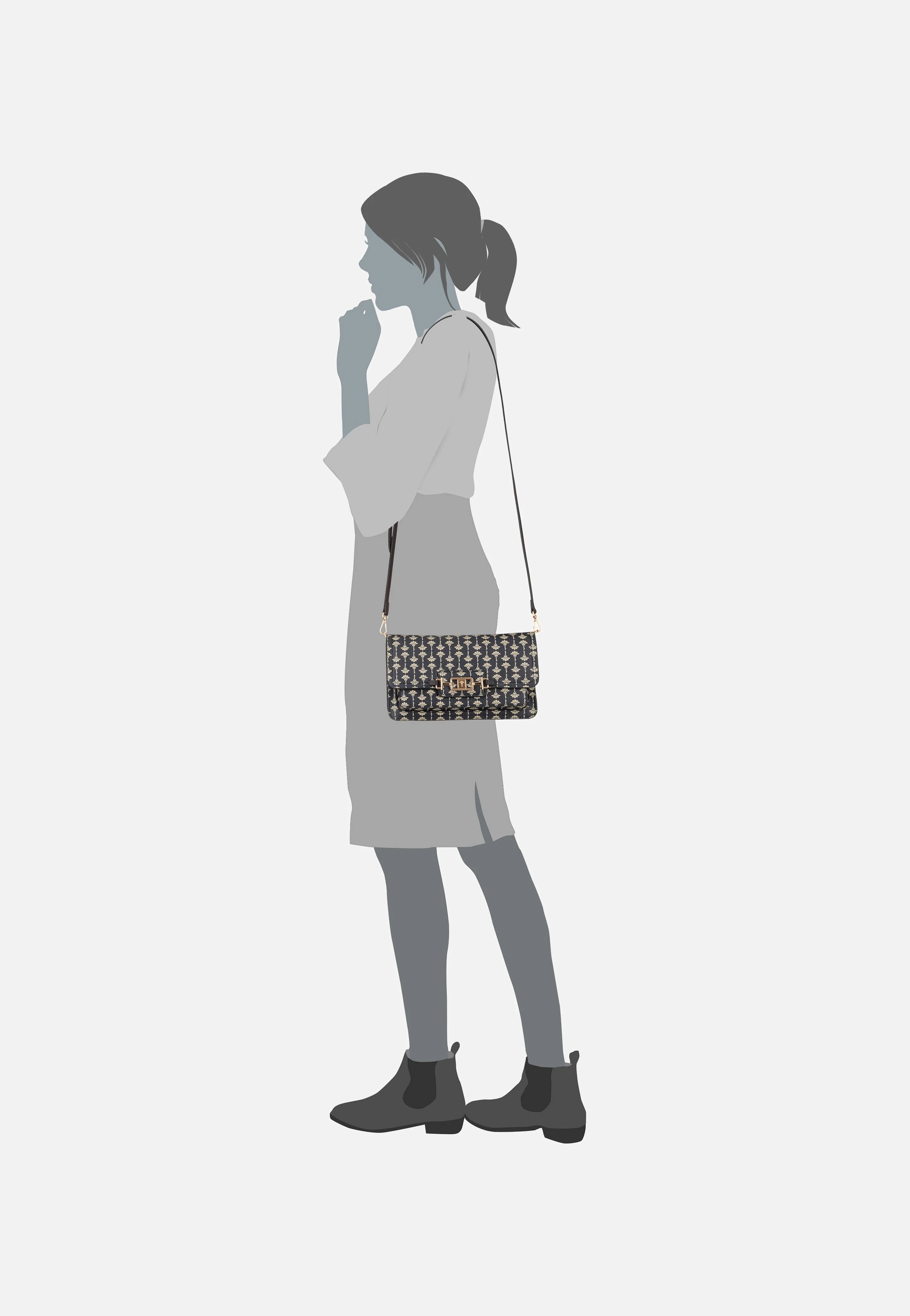 Collana Alexi SHF Dark Blue - Crossbody Bag - Image 5