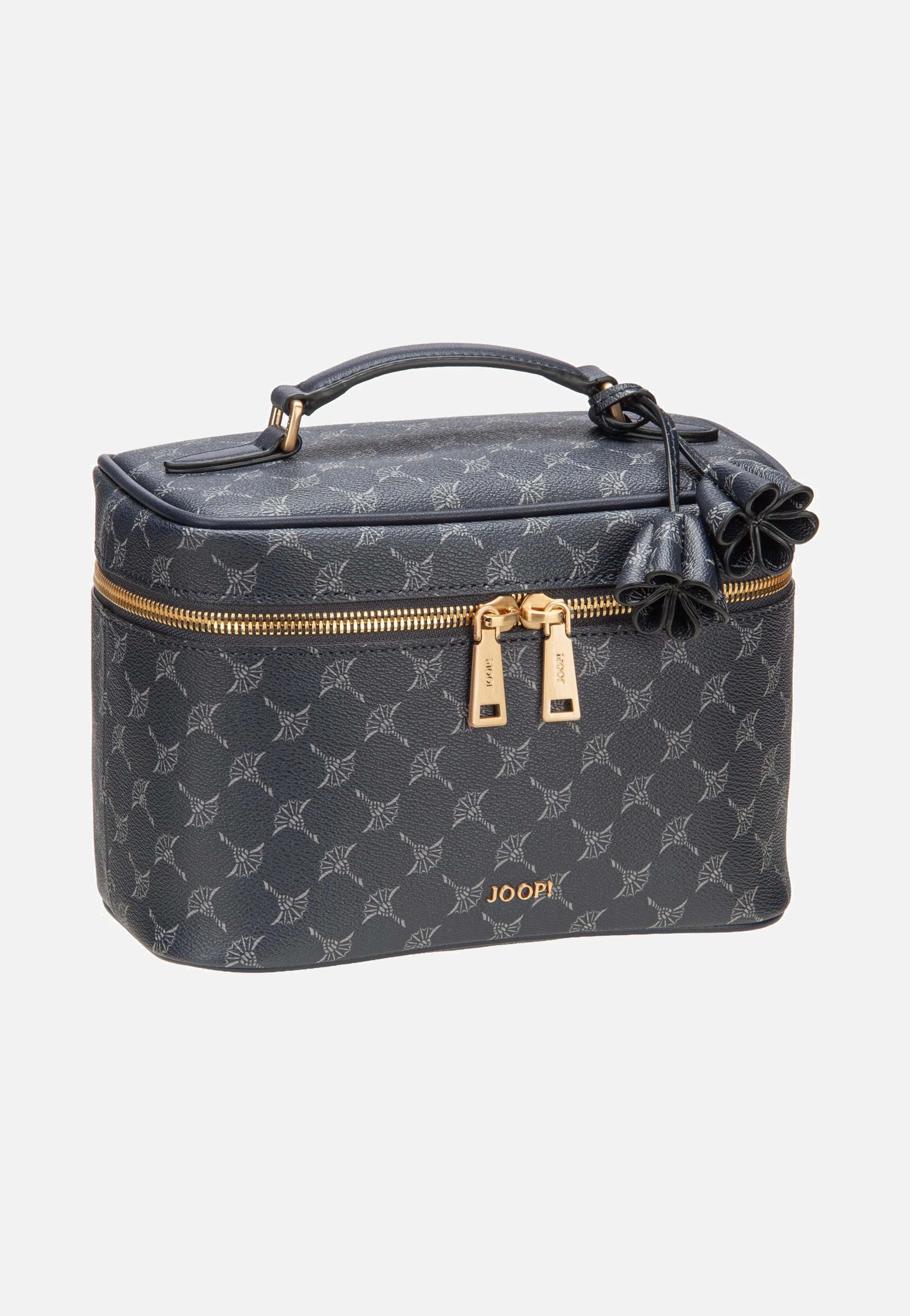 Cortina 1.0 Flora Washbag MHZ Dark Navy - Kulturbeutel