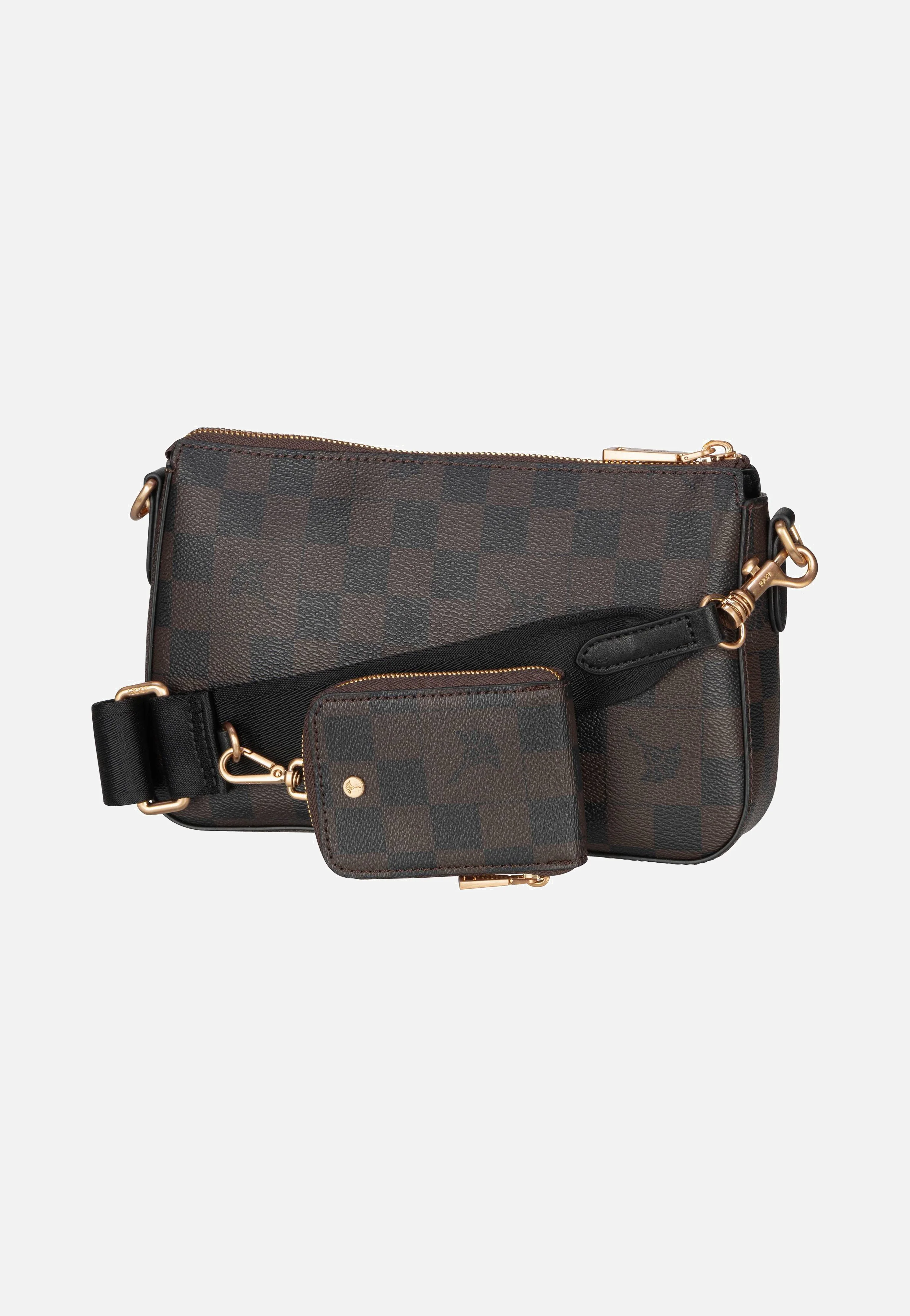 Cortina Piazza Jasmina SHZ Seal Brown - Crossbody Bag - Image 2
