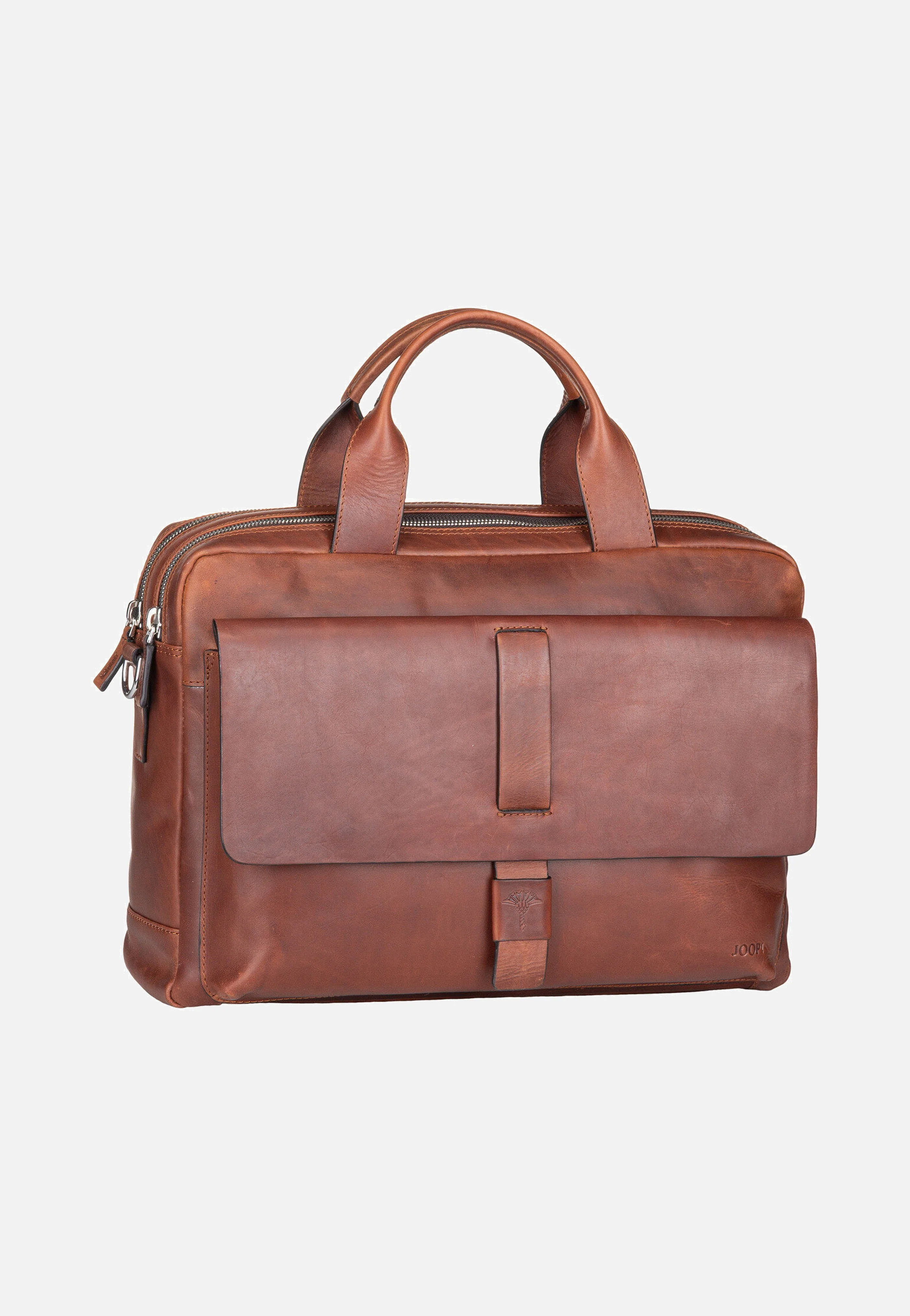 Loreto Pandion BriefBag MHZ Dark Brown - Aktentasche