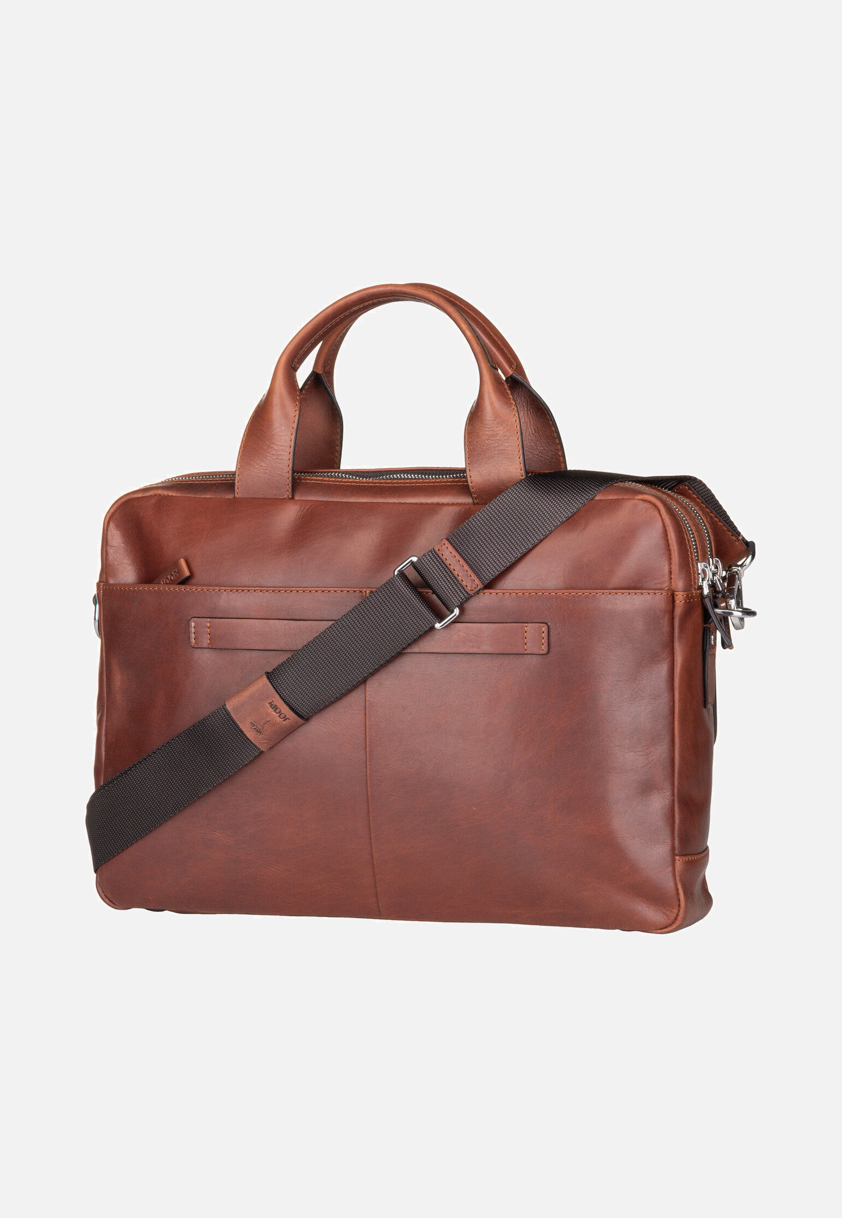 Loreto Pandion BriefBag MHZ Dark Brown - Aktentasche - Image 2