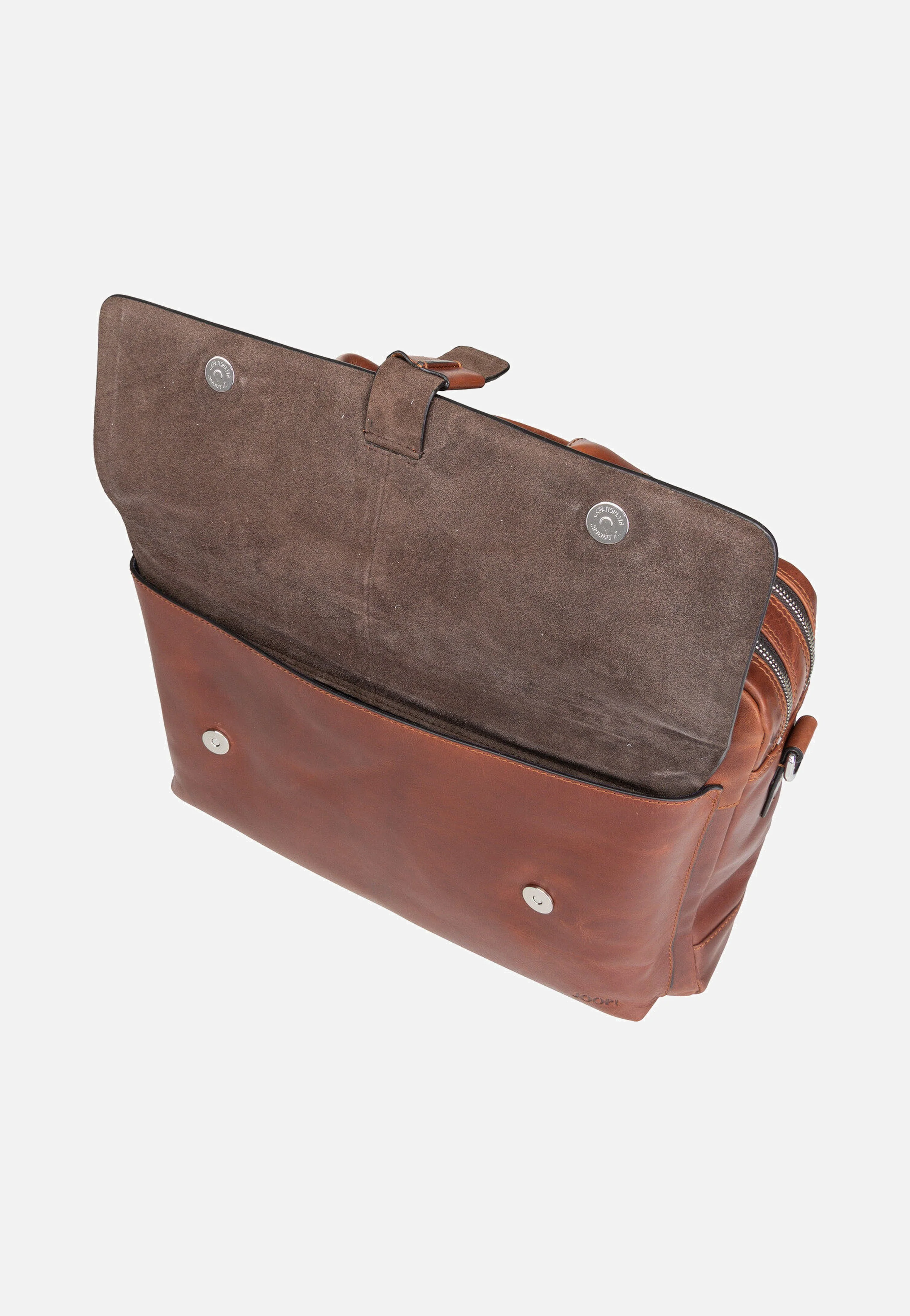 Loreto Pandion BriefBag MHZ Dark Brown - Aktentasche - Image 4