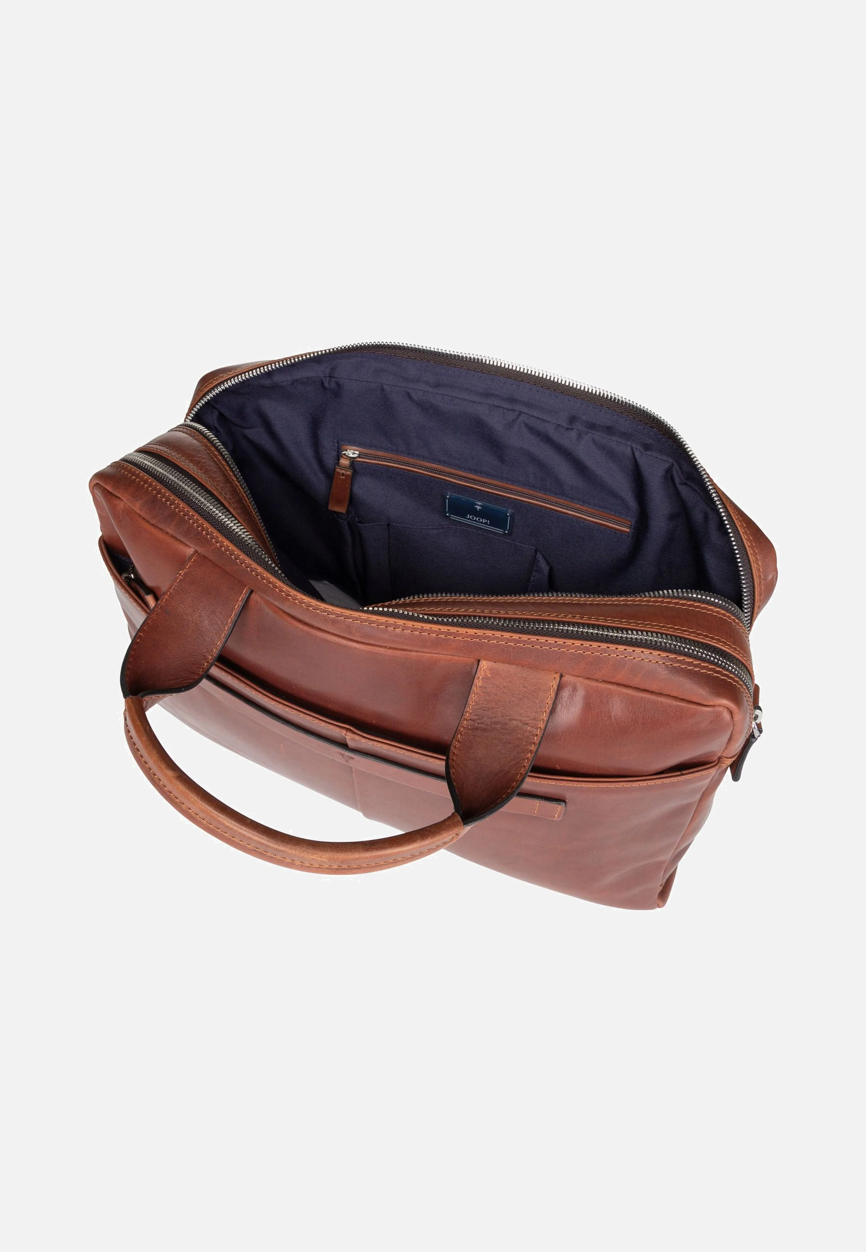 Loreto Pandion BriefBag MHZ Dark Brown - Aktentasche - Image 5