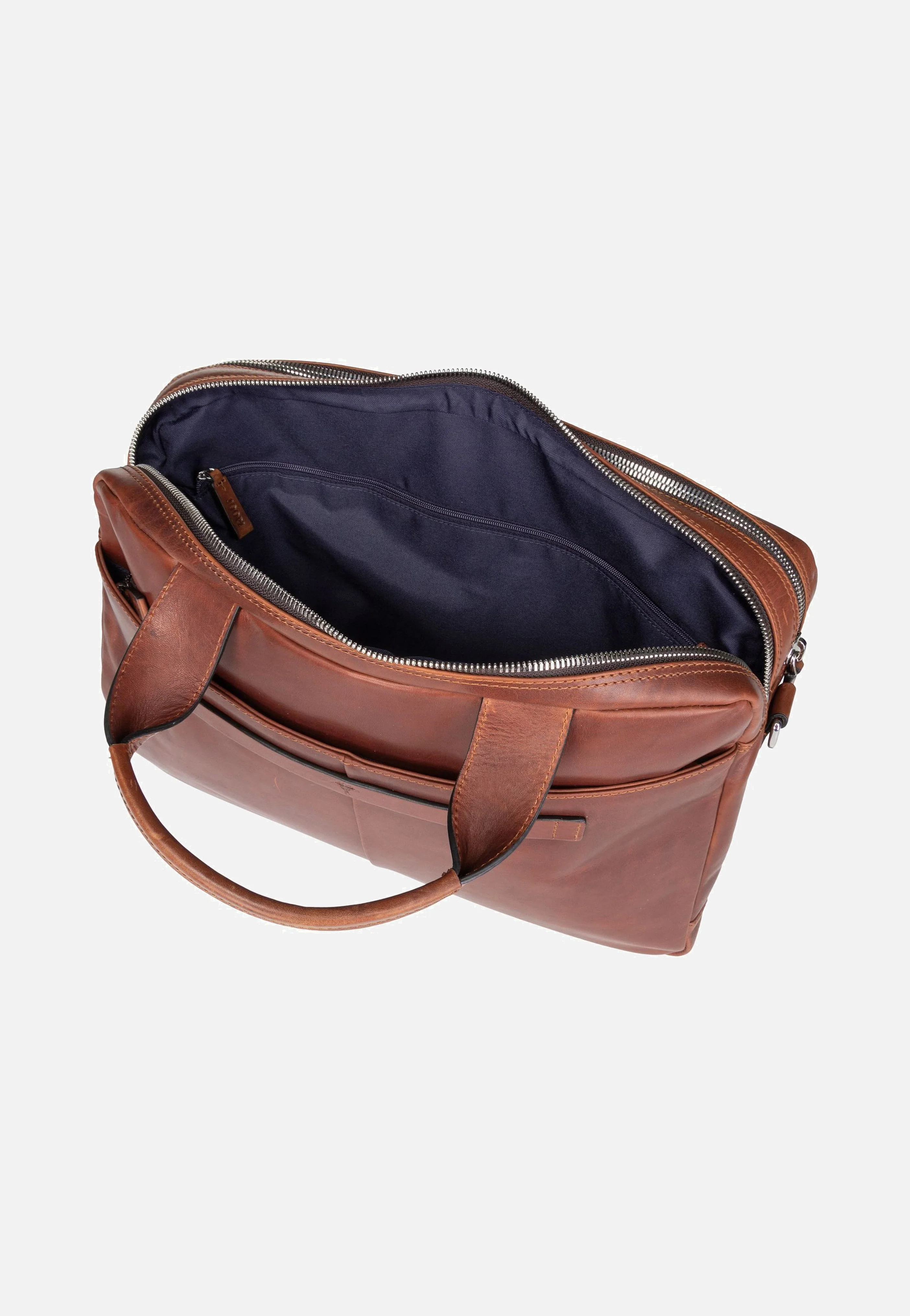 Loreto Pandion BriefBag MHZ Dark Brown - Aktentasche - Image 6