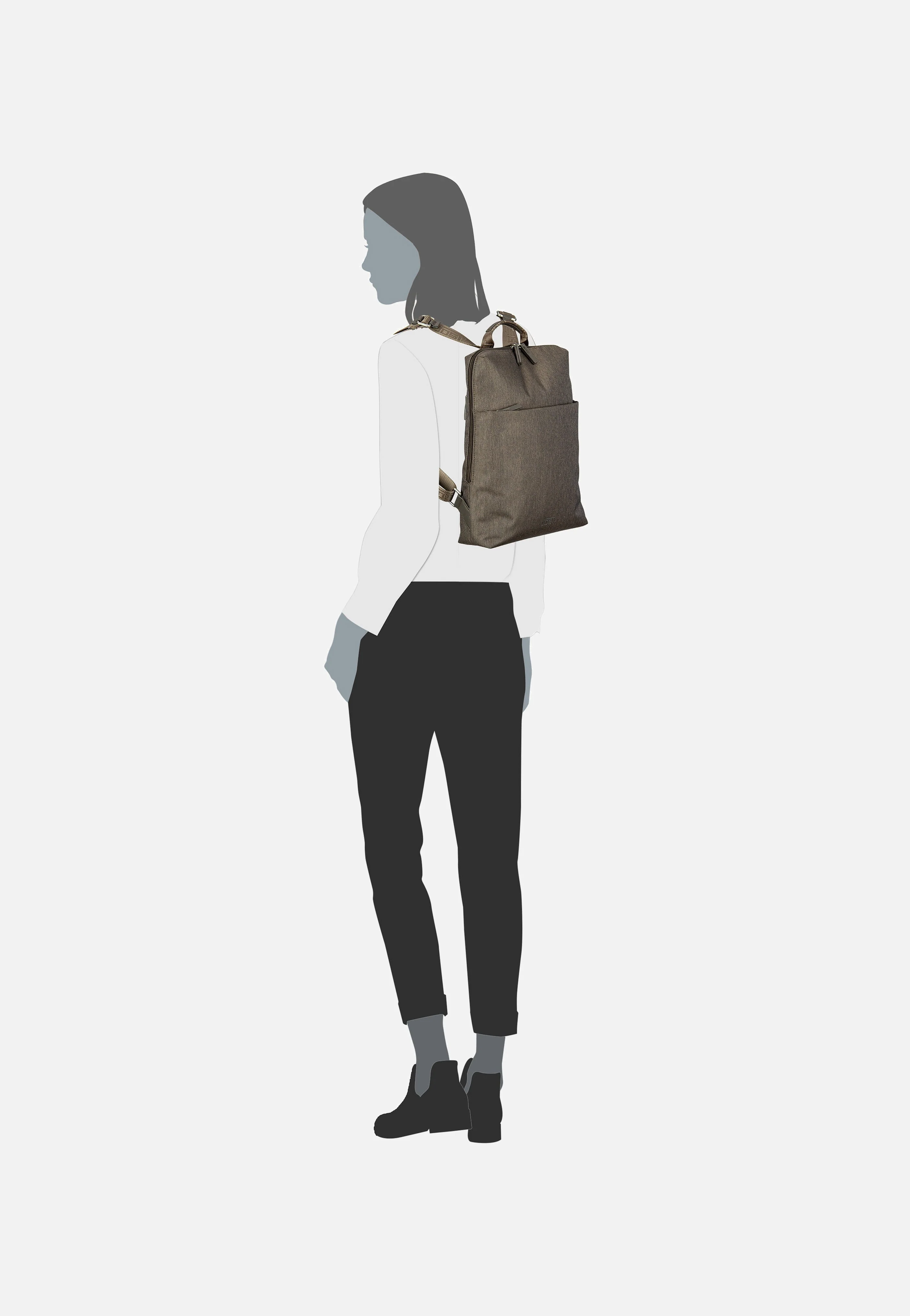 Bergen 1605 Taupe - Rucksack - Image 6
