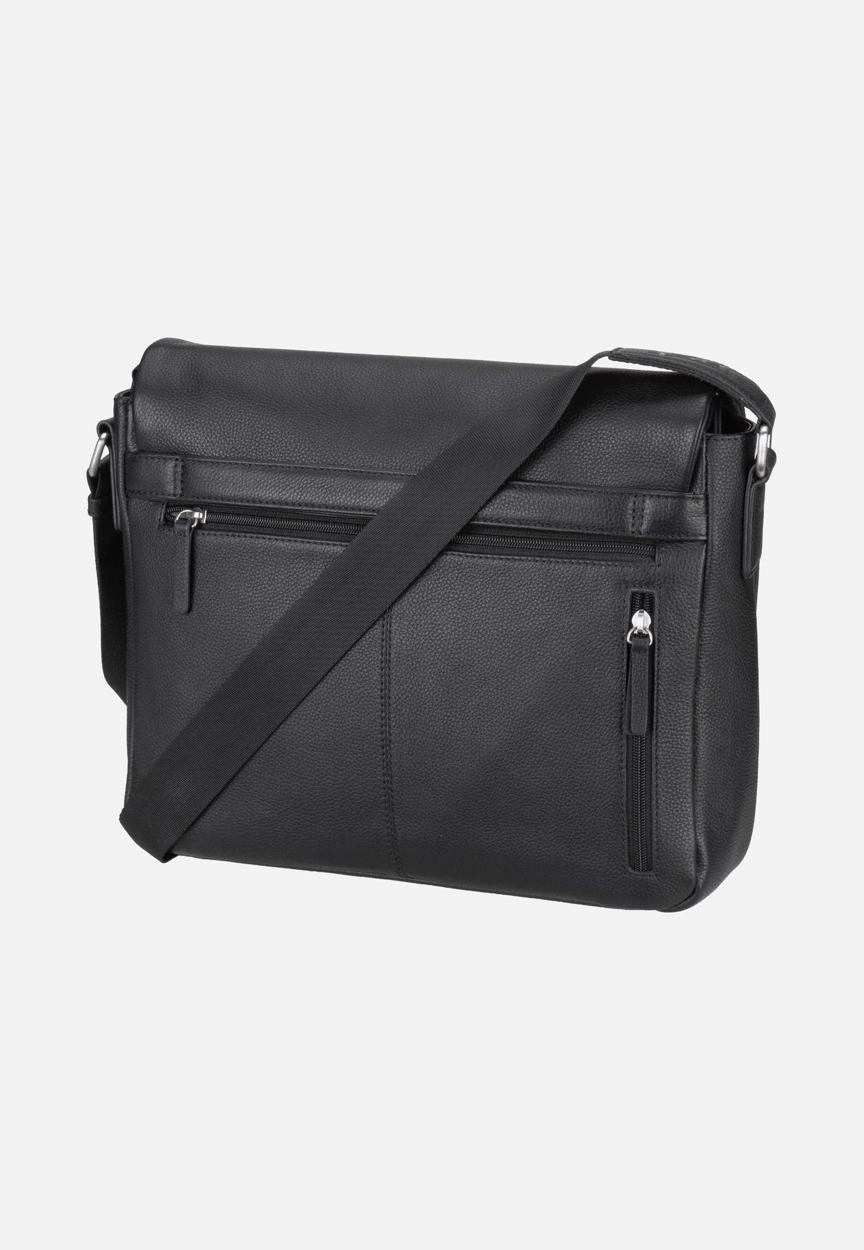Frankfurt Shoulder Bag M Black - Umhängetasche - Image 3