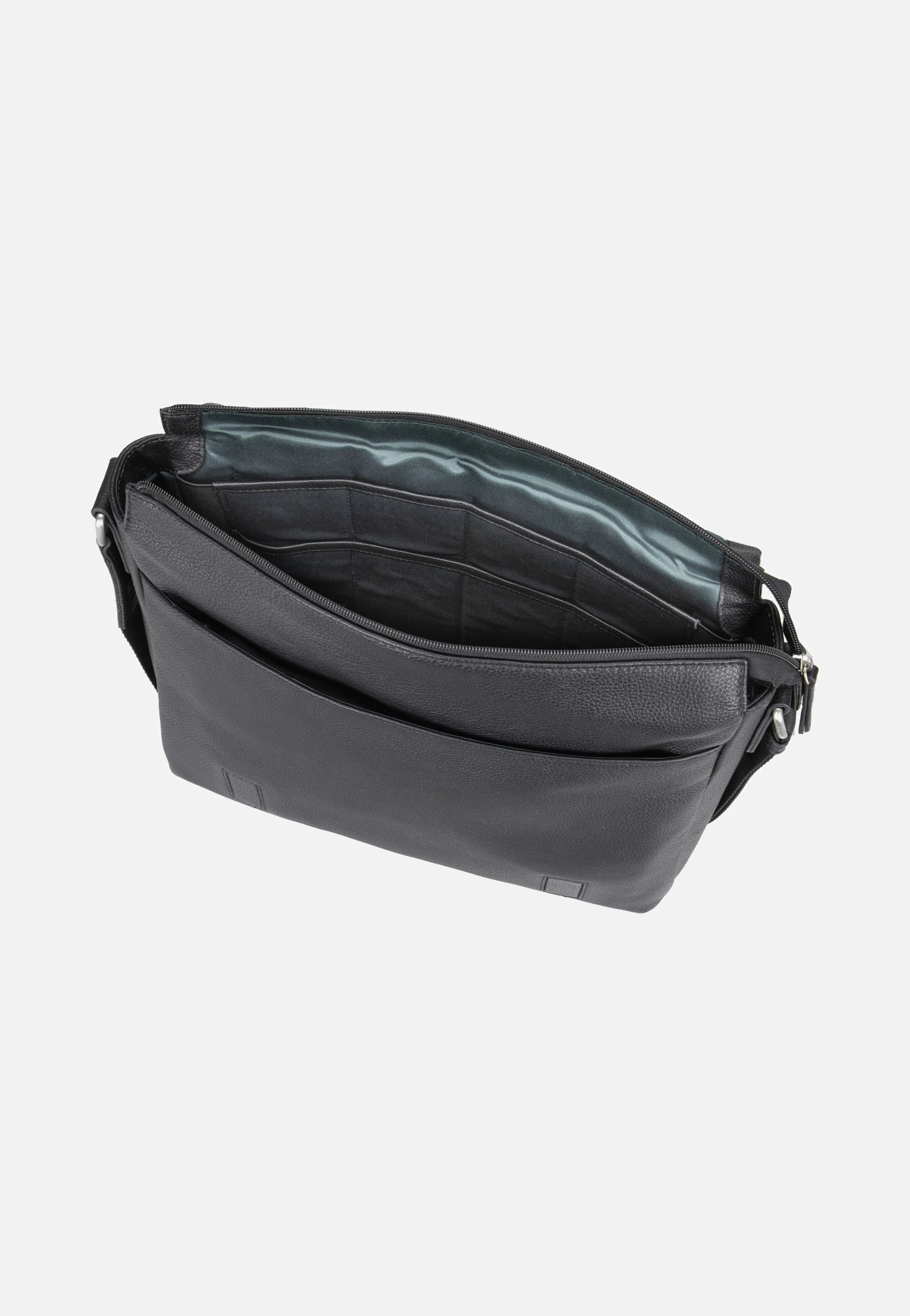 Frankfurt Shoulder Bag M Black - Umhängetasche - Image 5