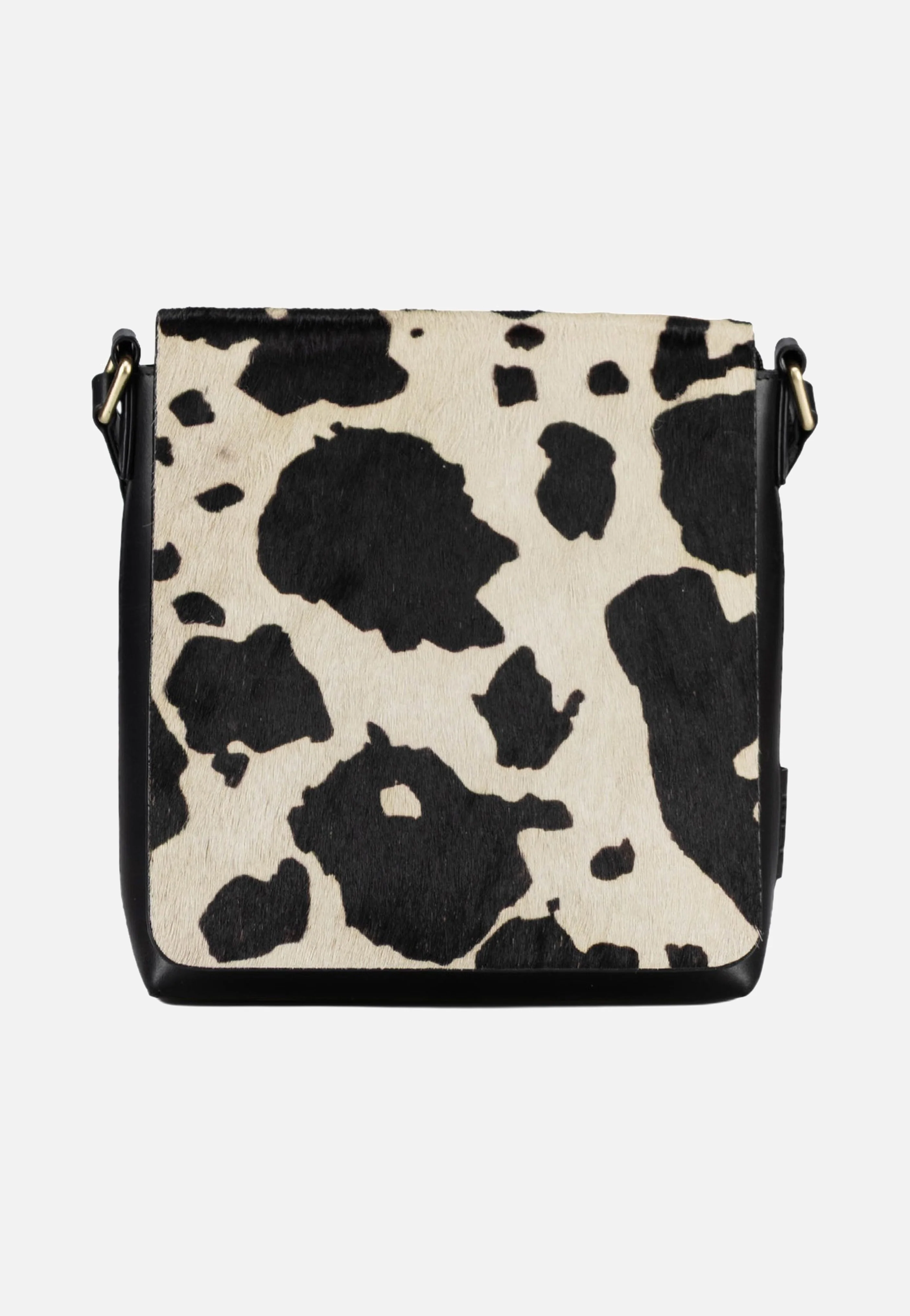 Furry Cow Shoulder Bag S 3124 Black - Umhängetasche