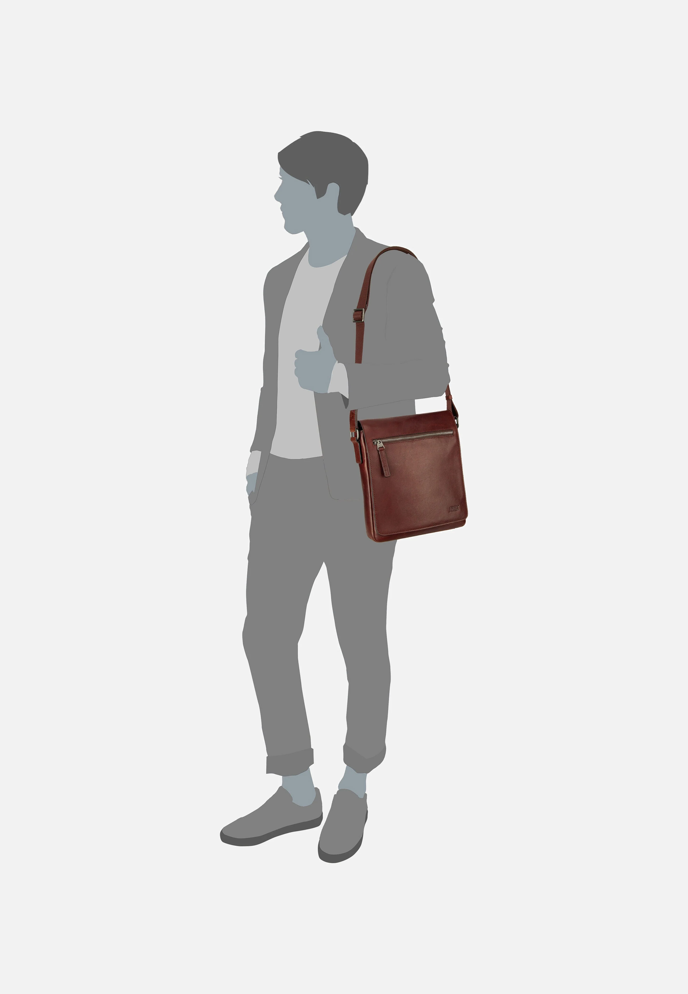 Lund L 6741 Braun - Crossbody Bag - Image 6