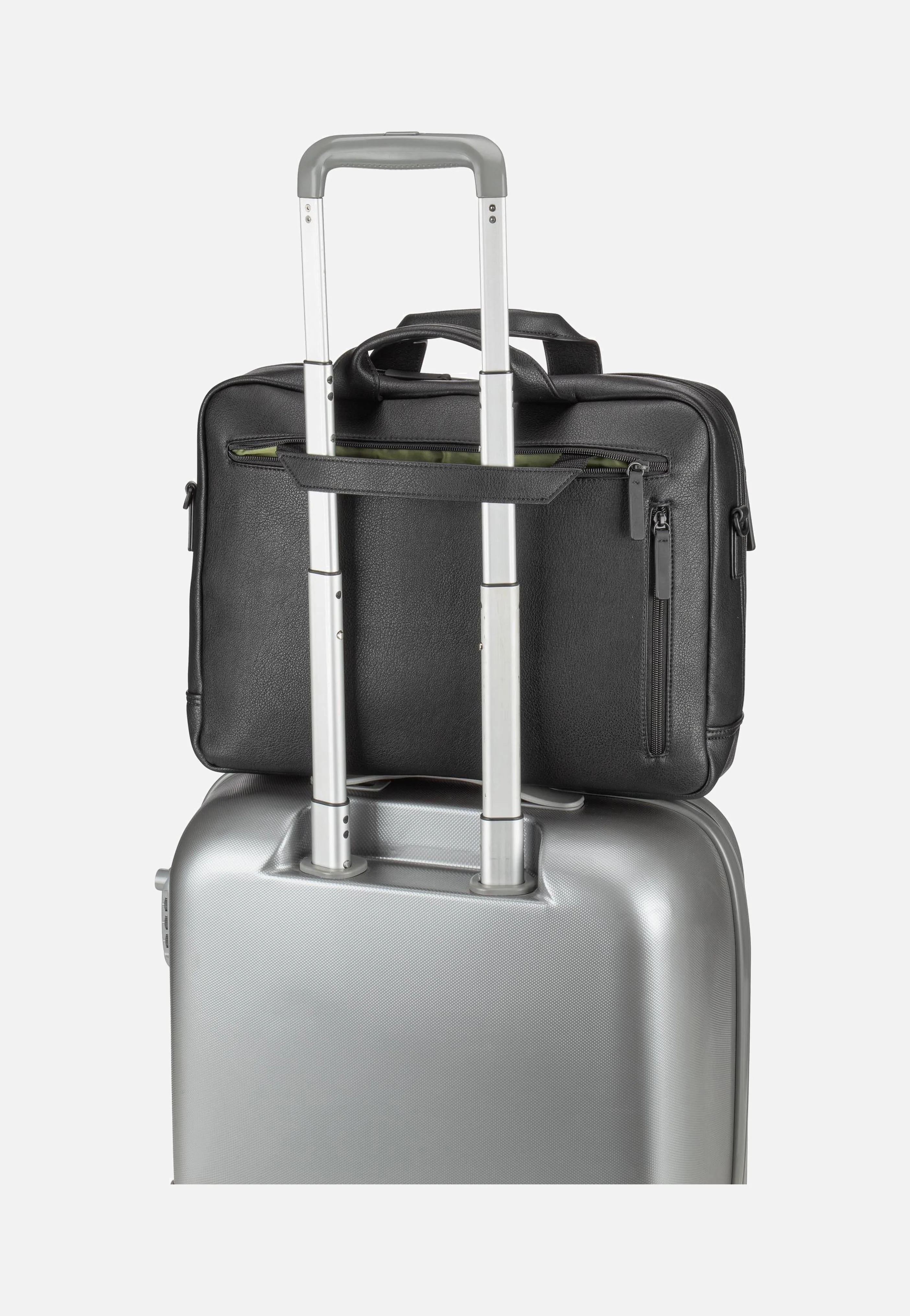 Riga Business Bag 1 Comp Black - Aktentasche - Image 6