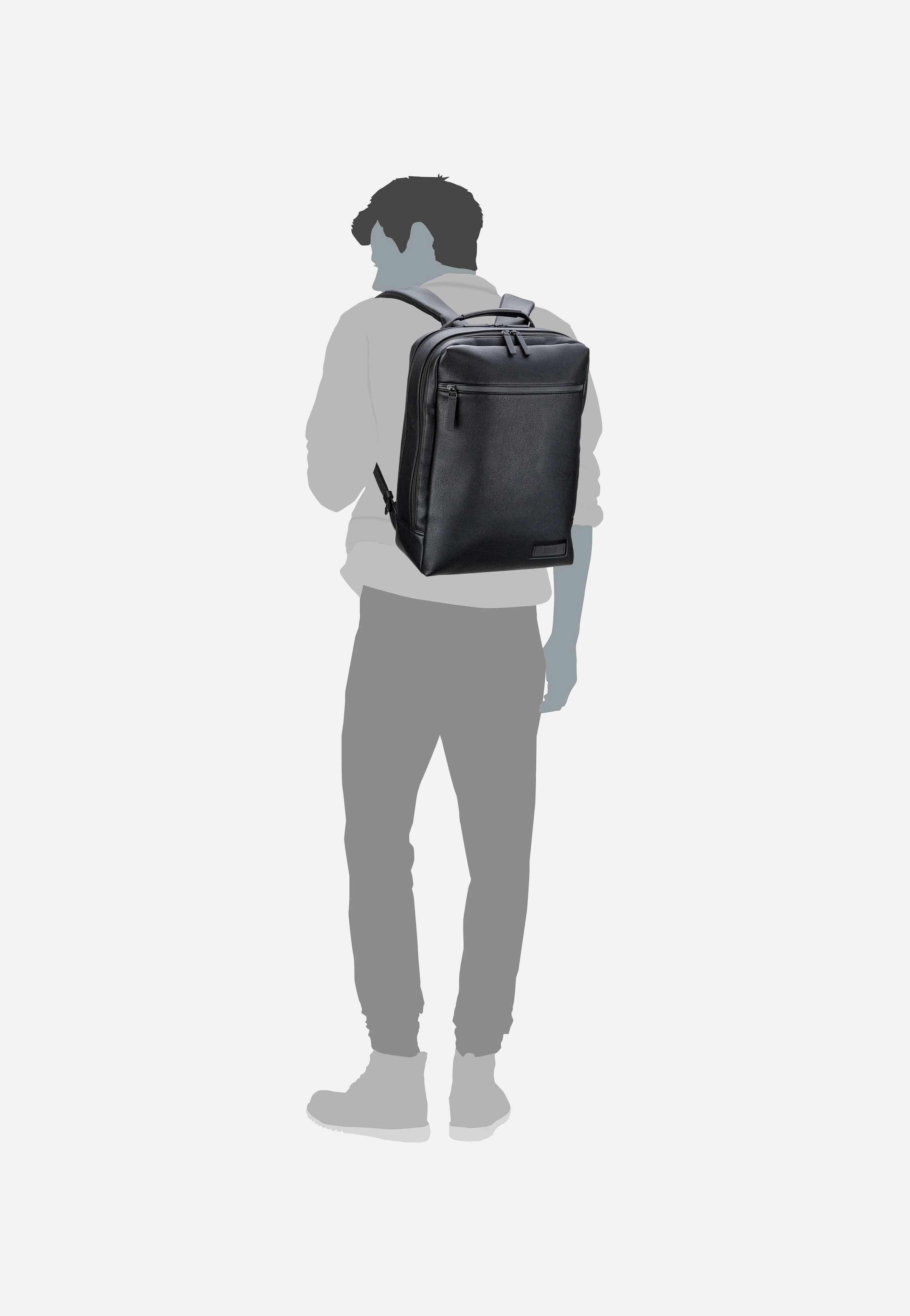 Riga Daypack Black - Rucksack - Image 8