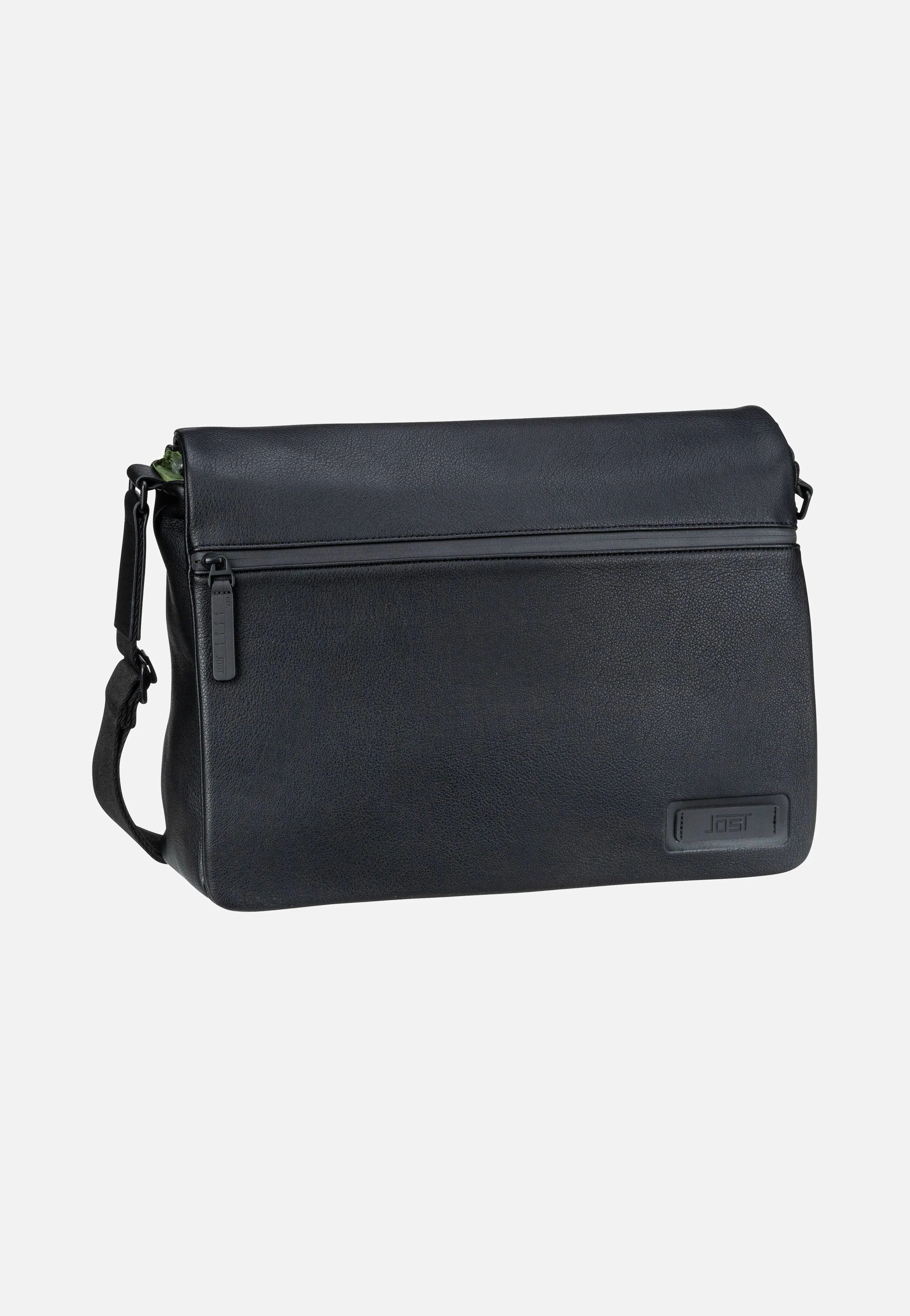 Riga Flap L Black - Messenger Bag
