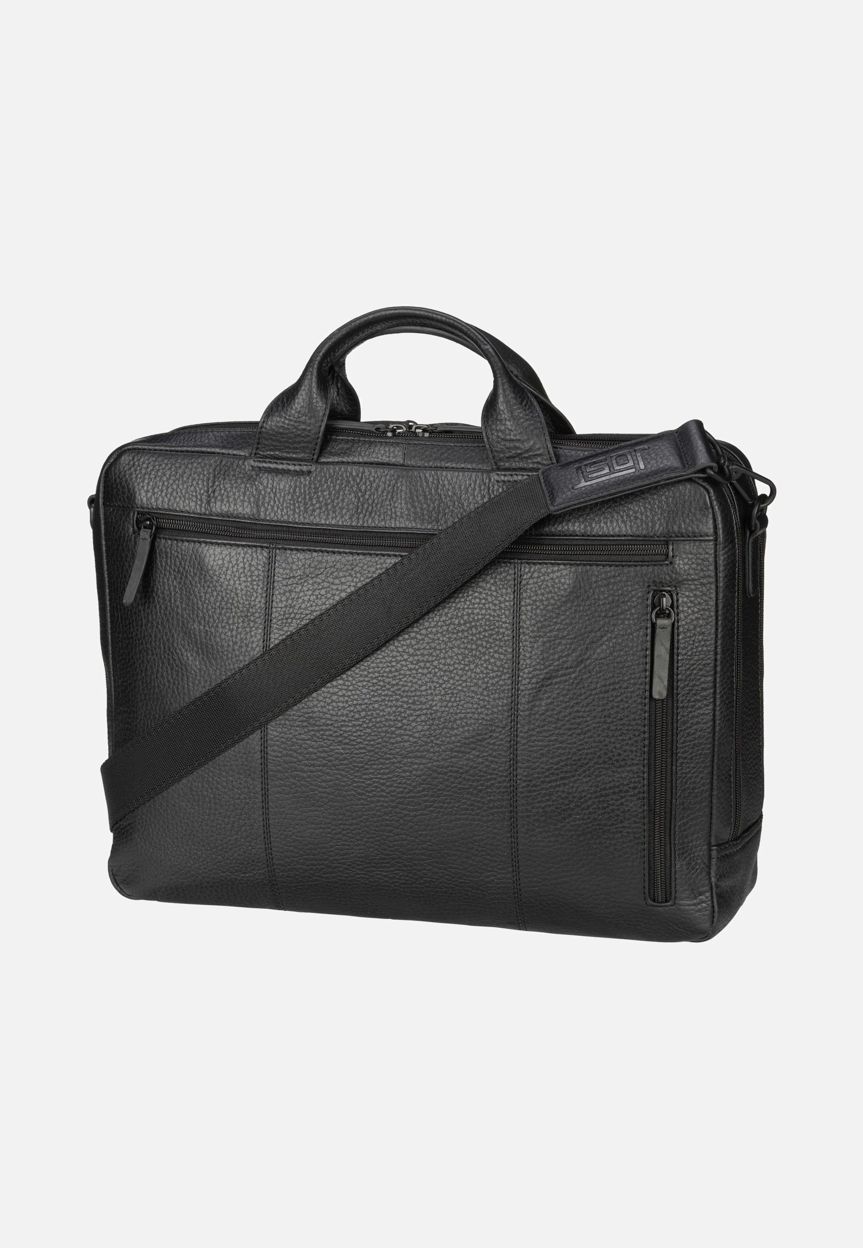 Stockholm Business Bag L 2 Comp Black - Aktentasche - Image 2