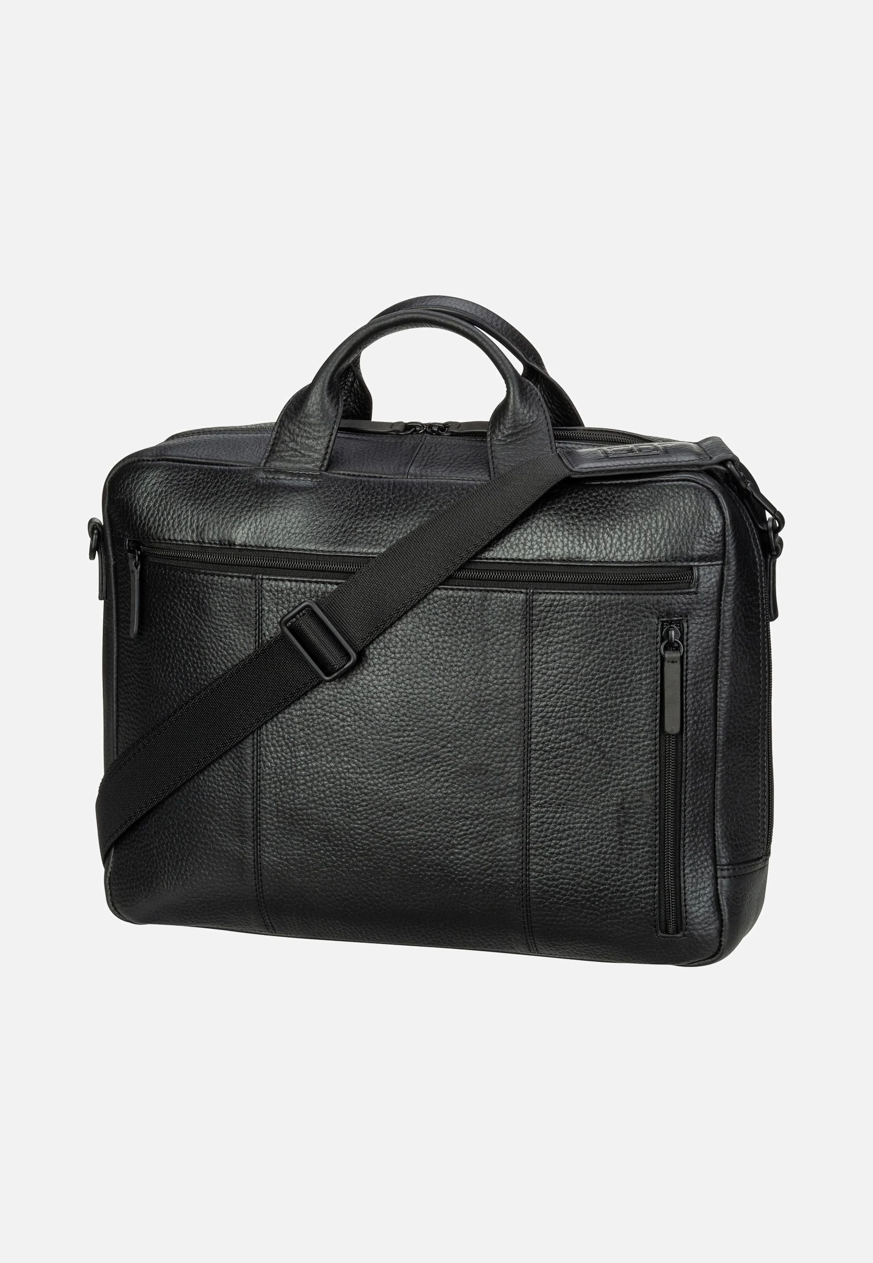 Stockholm Business Bag M 1 Comp Black - Aktentasche - Image 2
