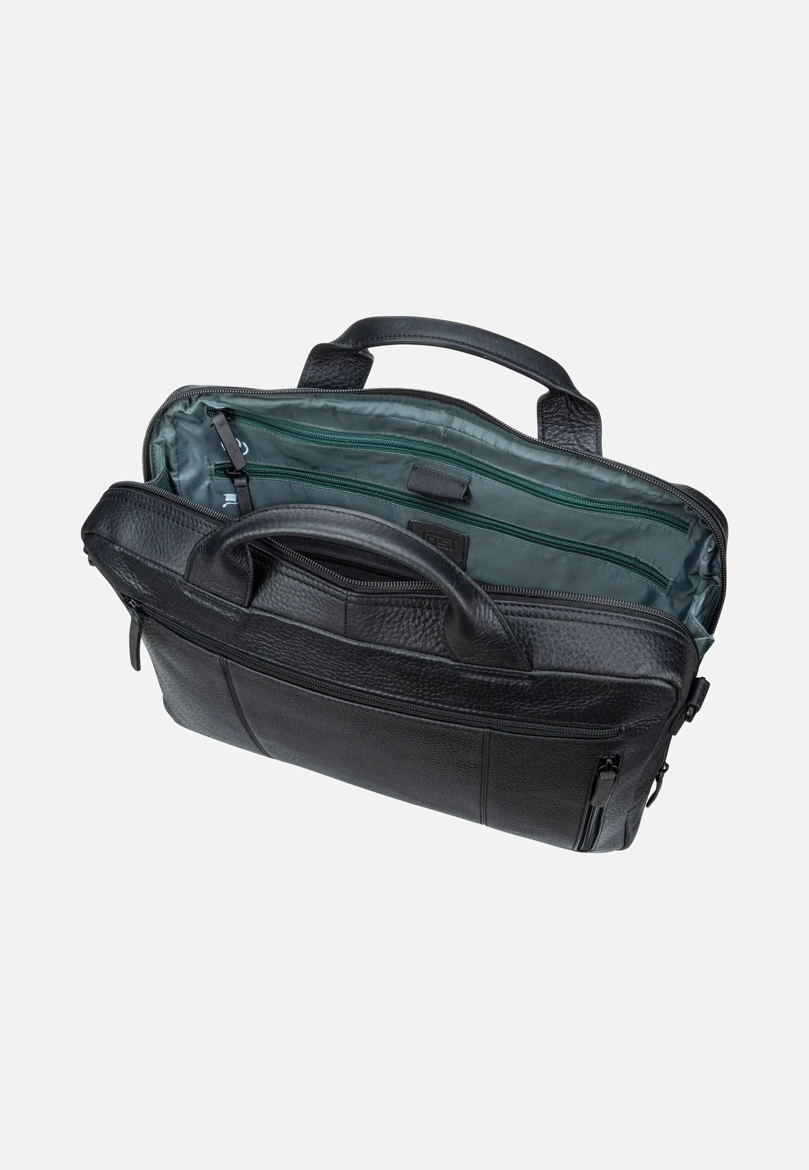Stockholm Business Bag S 1 Comp Black - Aktentasche - Image 4