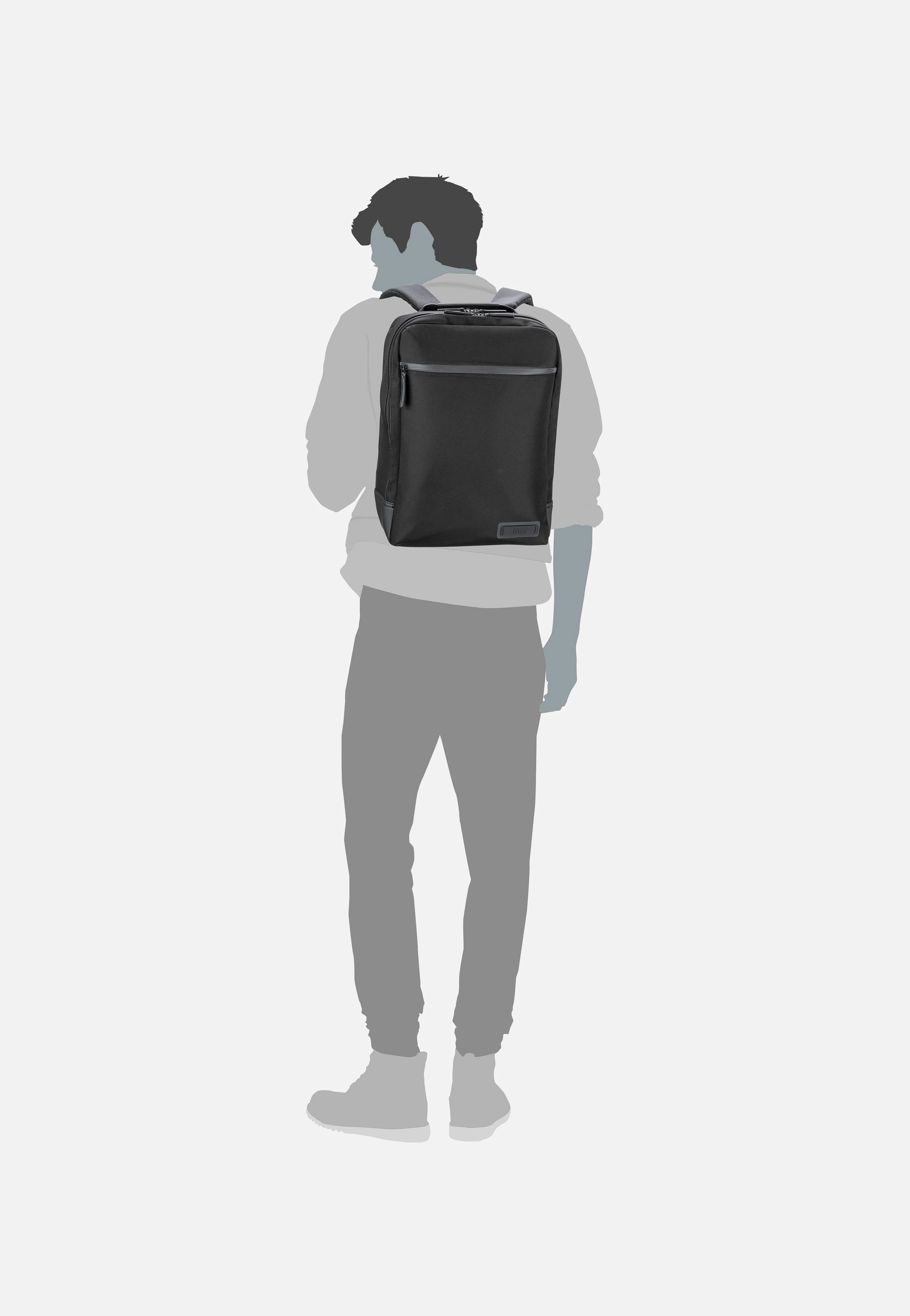 Tallinn Daypack Black - Rucksack - Image 8