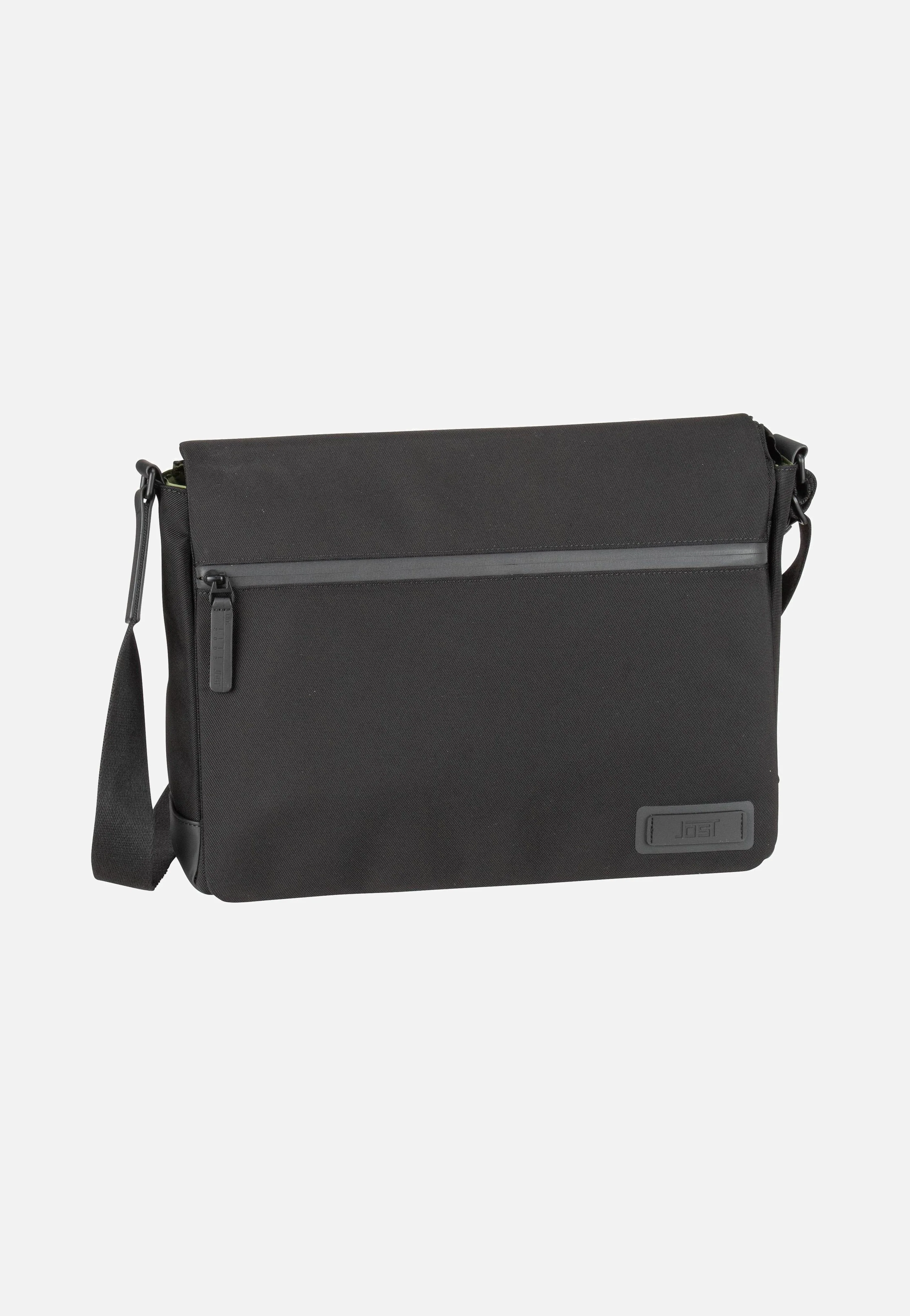 Tallinn Flap L Black - Messenger Bag